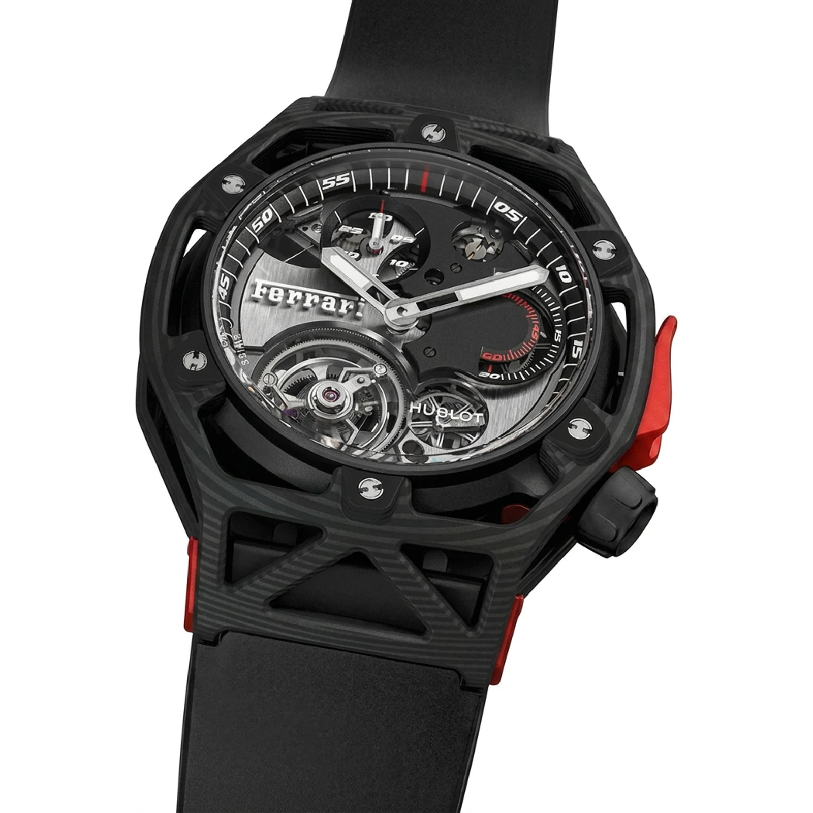 Hublot Techframe Ferrari Tourbillon Chronograph 408.QU.0123.RX