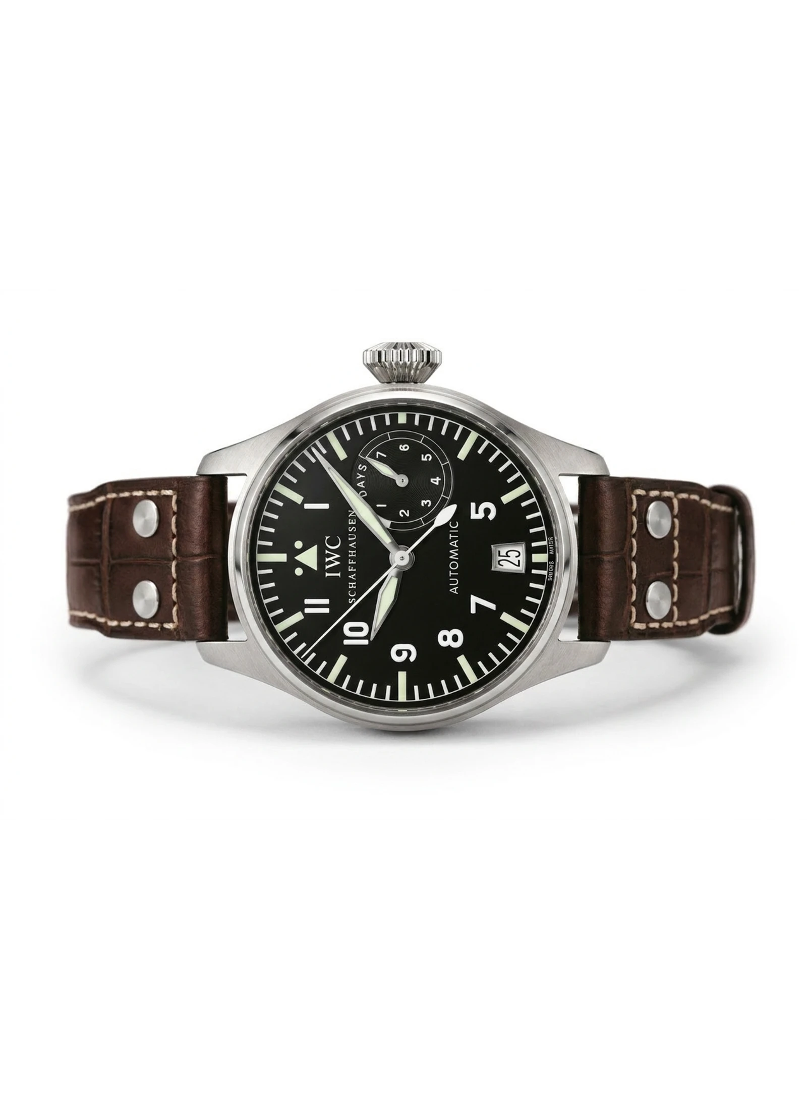 IWC Big Pilot Stainless Steel Black IW500401
