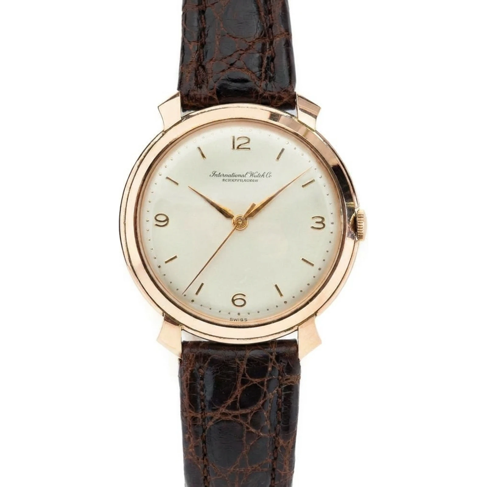 IWC Shark Fin 18kt 750 Gold Handaufzug/521/Kaliber C.89