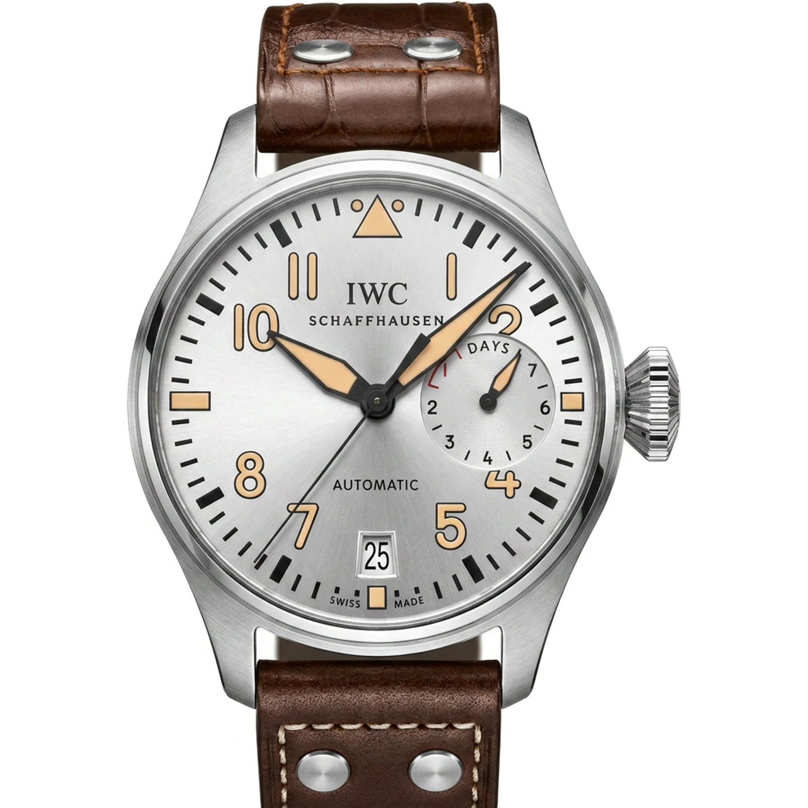 IWC Big Pilot Stainless Steel Silver DFB IW500432