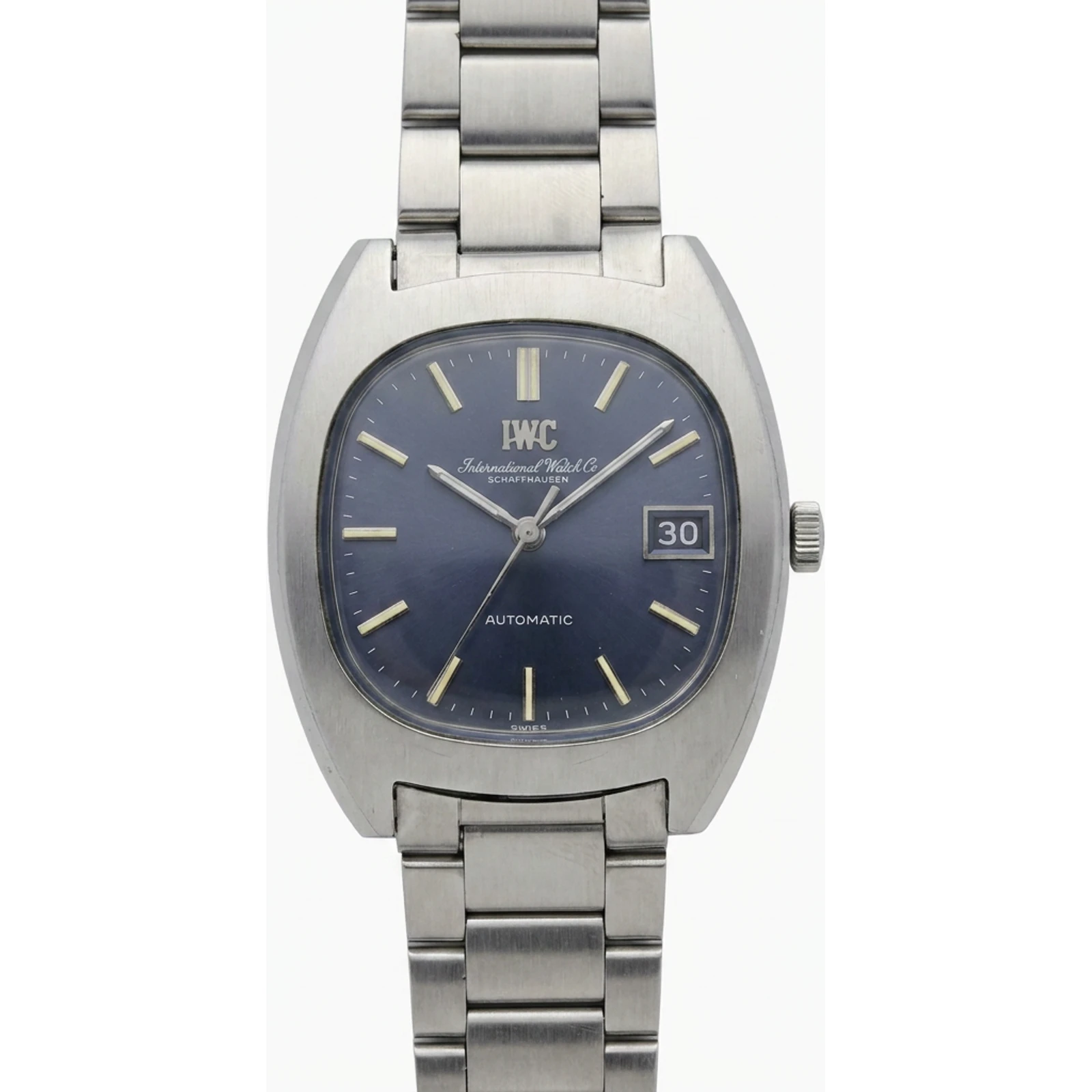 IWC Automatic 1872 steel TV blue IW1810
