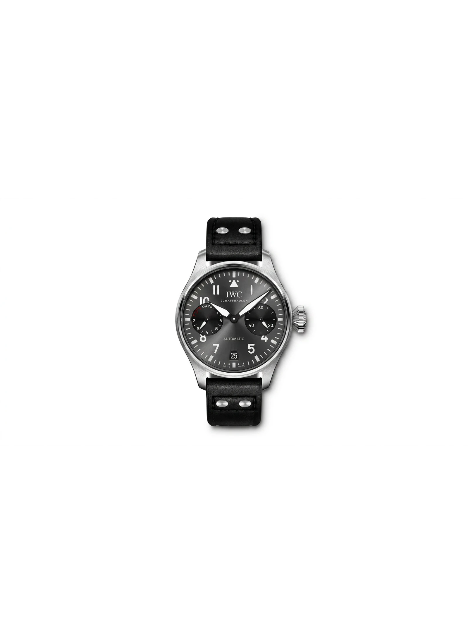 IWC Big Pilot IW501012 "Right-Hander" Limited Edition Steel Chronograph