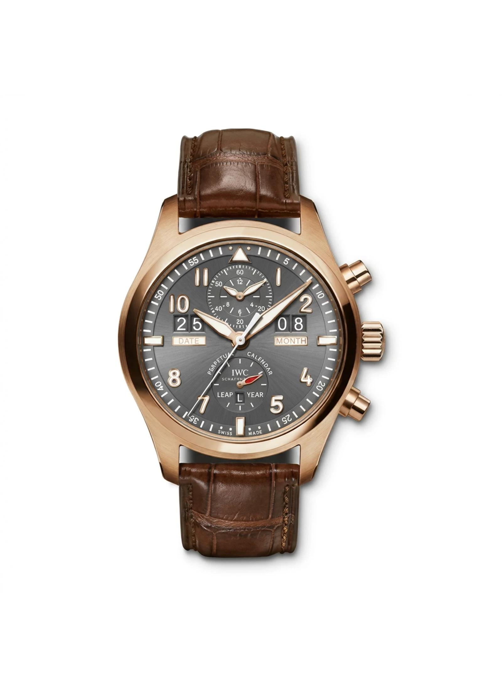 IWC Pilot Spitfire Perpetual Calendar Digital Date-Month IW379105