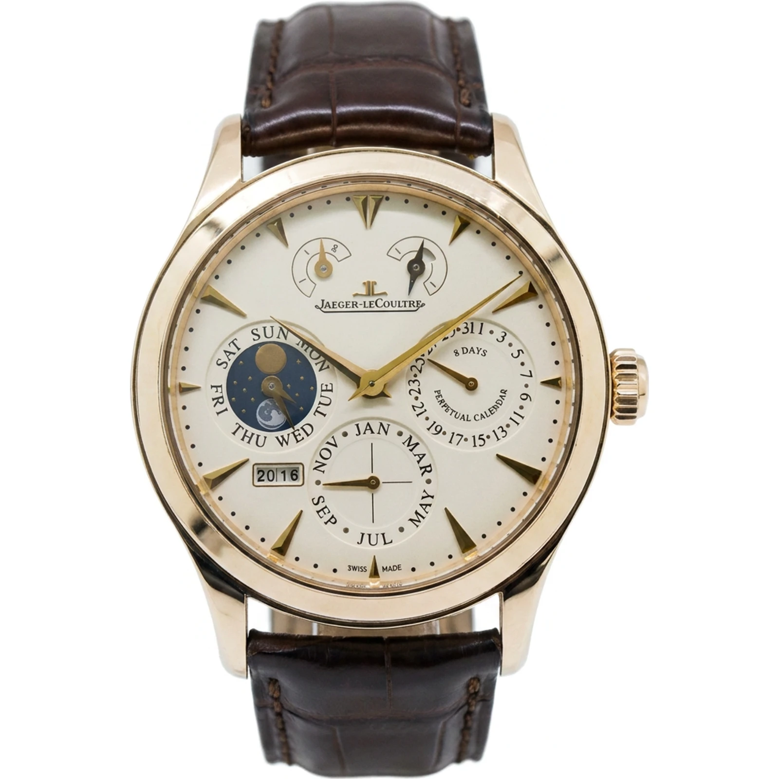 Jaeger-LeCoultre Master Eight Days Perpetual 161.24.20