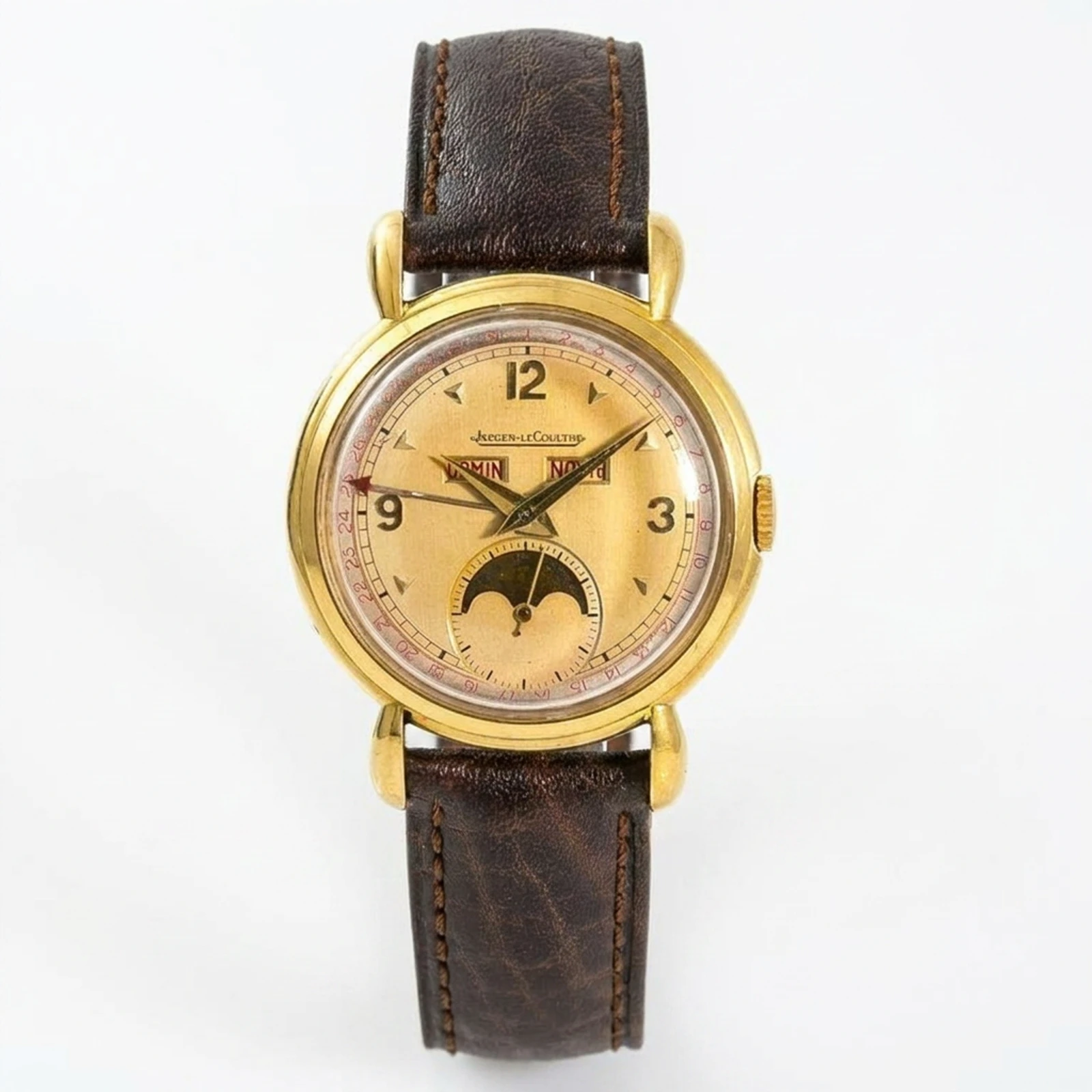 Jaeger-LeCoultre Triple Date Moon Phase 141.008.1