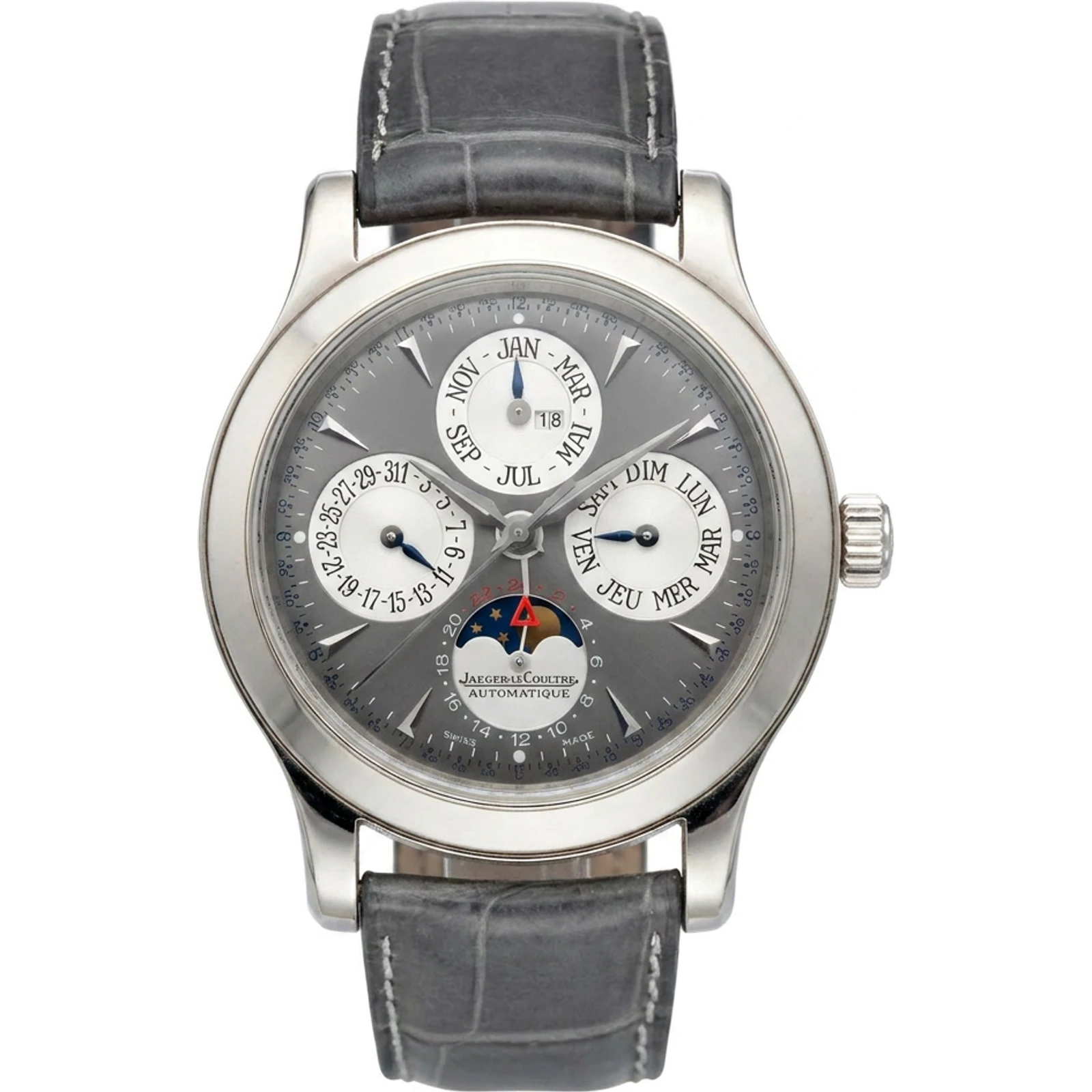 Jaeger-LeCoultre Memovox Grande Memovox Perpetual Alarm White Gold 146.3.95/1