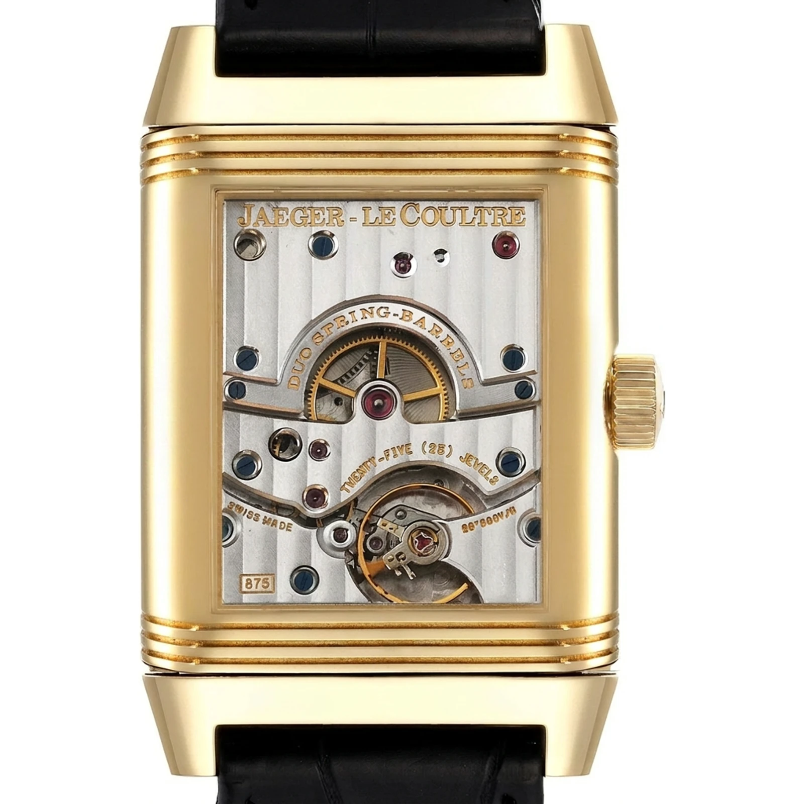 Jaeger-LeCoultre Reverso Grande Date 8 Day Yellow Gold Watch 240.1.15 Q3001420