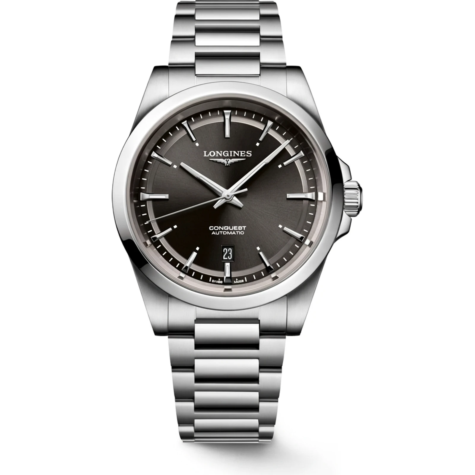 Longines Conquest 41 Automatic Sunray Black Dial L3.830.4.52.6