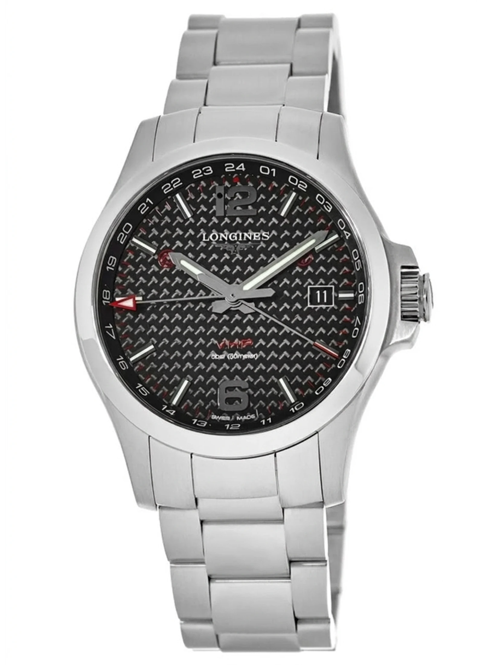 Longines L37284666 - Conquest VHP GMT Quartz Black Dial