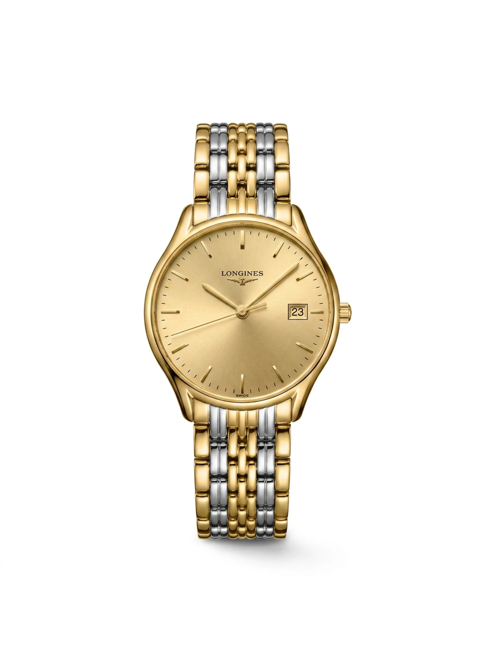 Longines L43592327 - La Grande Classique Quartz Champagne Dial Stainless Steel