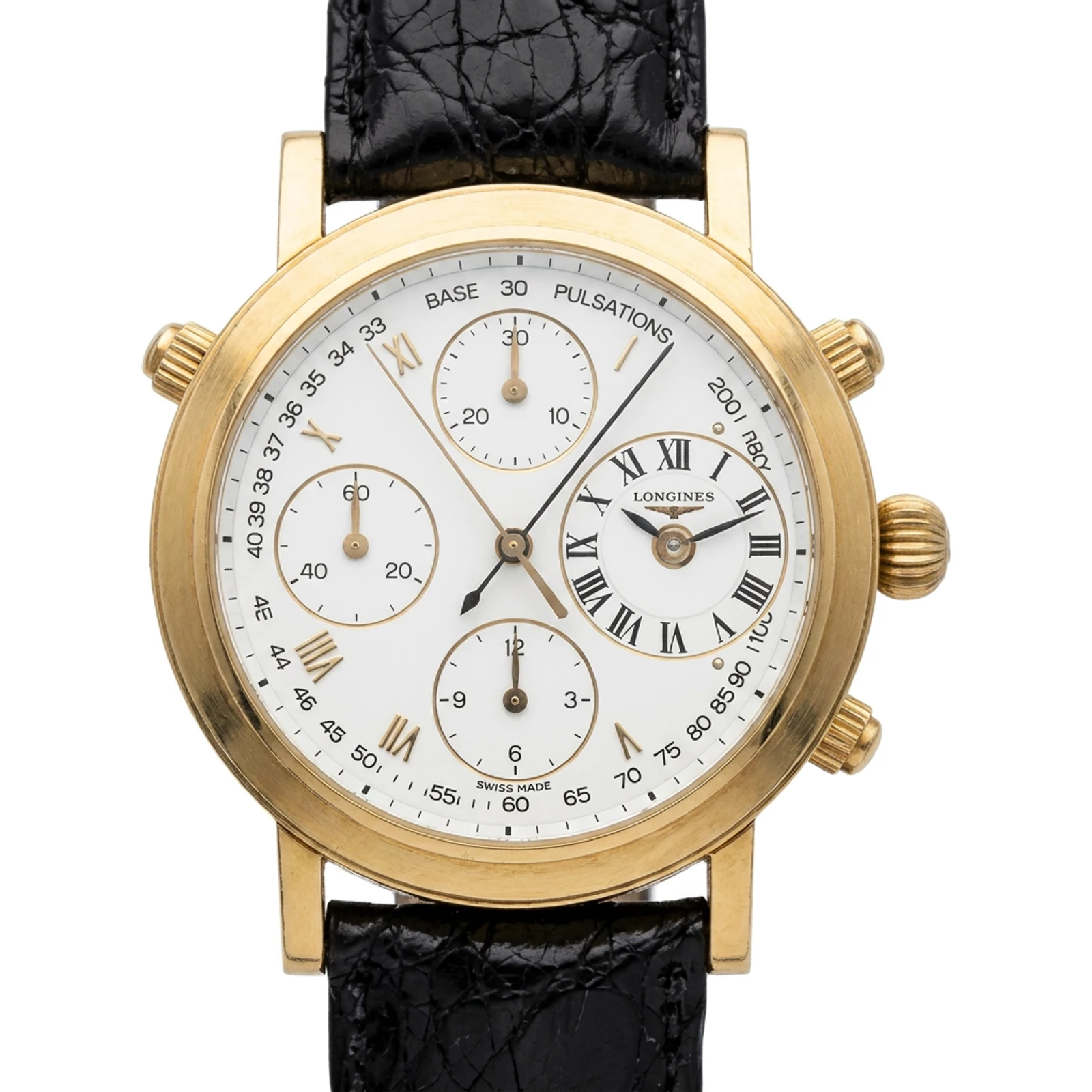 Longines Ernest Francillon Chrono Rattrapante 18Kt Solid Gold Automatic L4.654.6.11.2