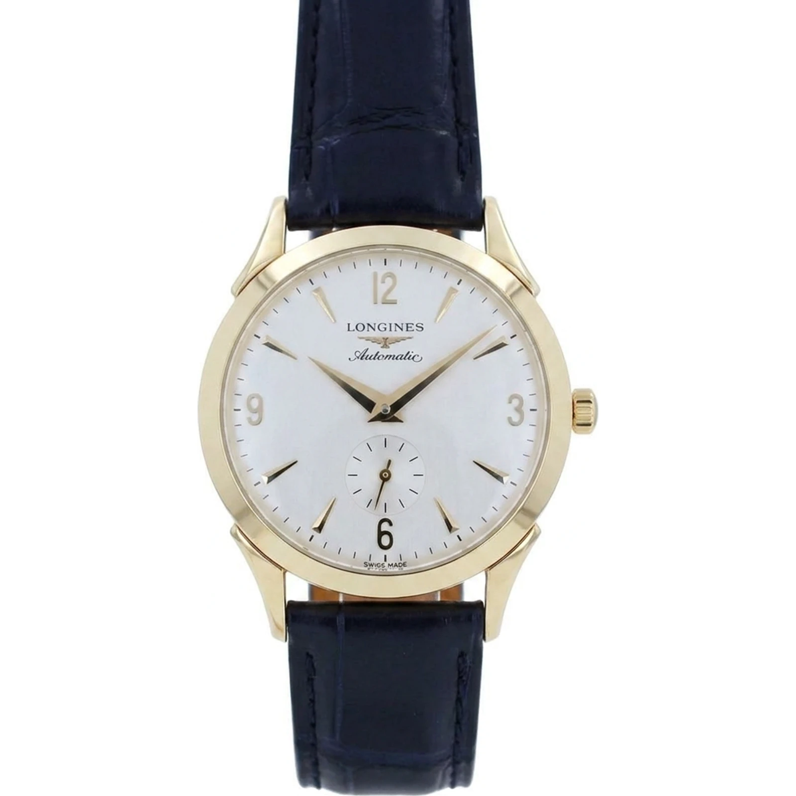Longines classic in oro 18 Kt - movimento al quarzo - 35 mm L7.880.6