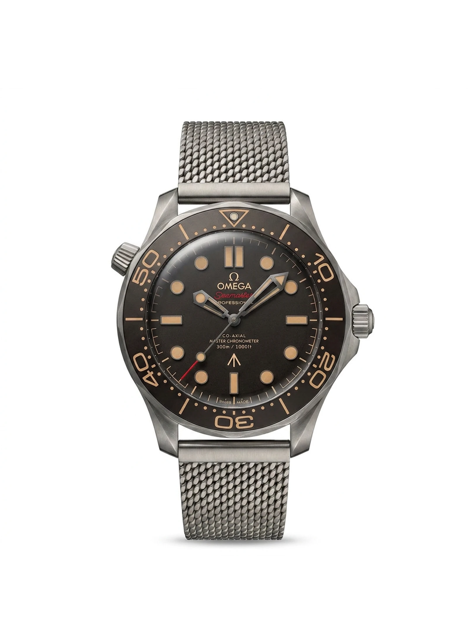 Omega Seamaster Diver 300M 007 Edition No Time To Die catalog render