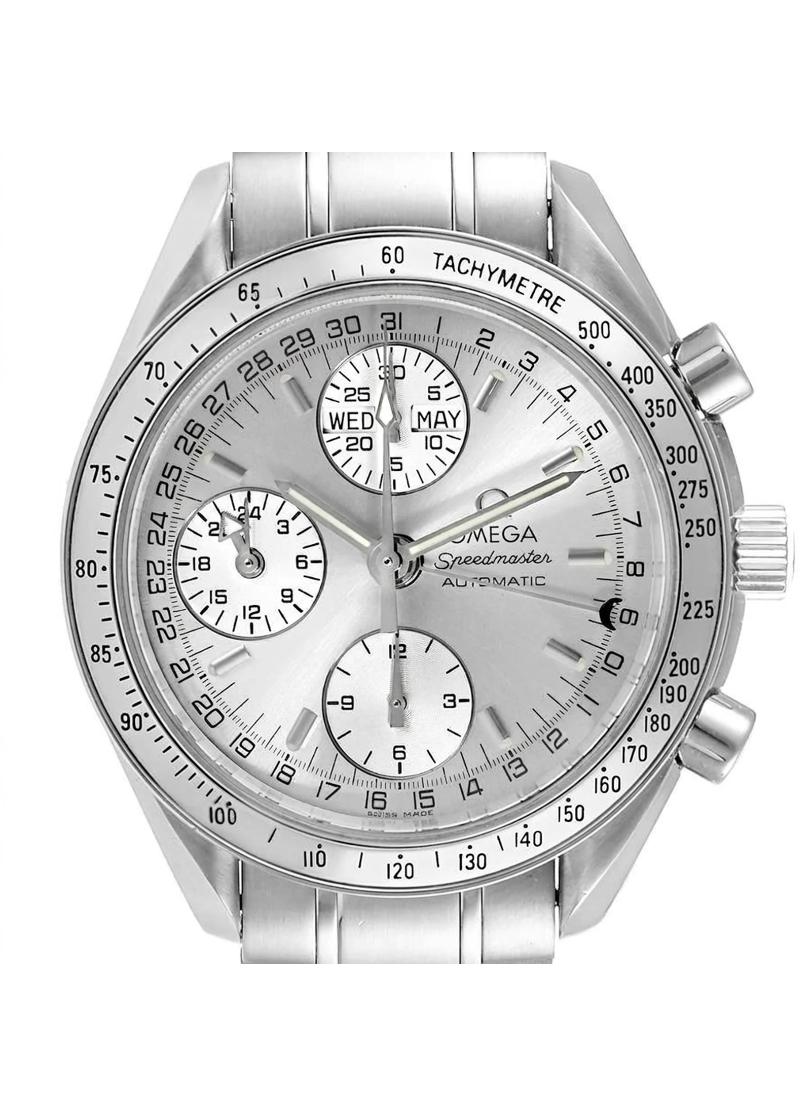 Omega Speedmaster Day-Date (Silver) 3523.30.00