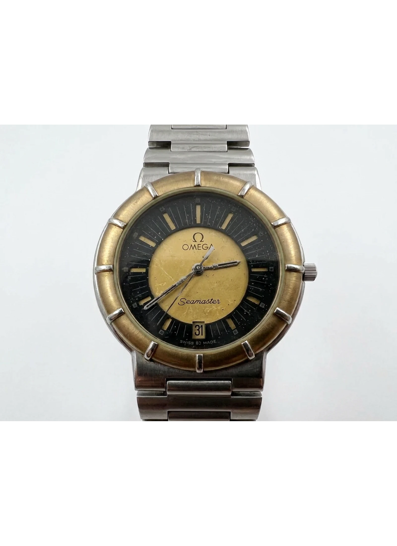 Omega Seamaster Dynamic II Spider ST196.0301 Quartz 1430 34mm Steel Men's