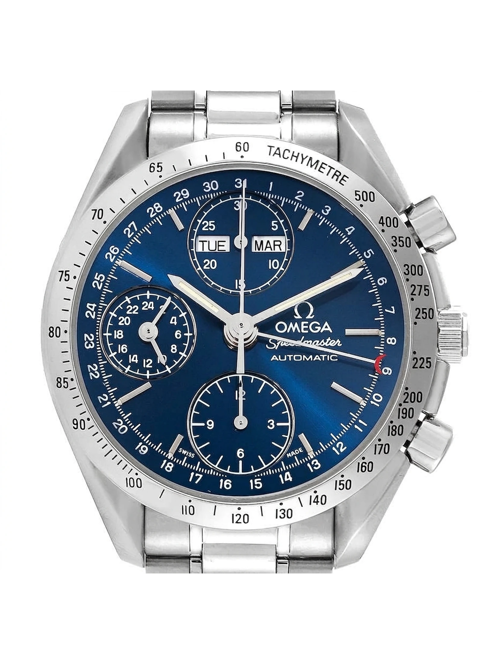 Omega Speedmaster Day-Date (Blue) 3521.80.00