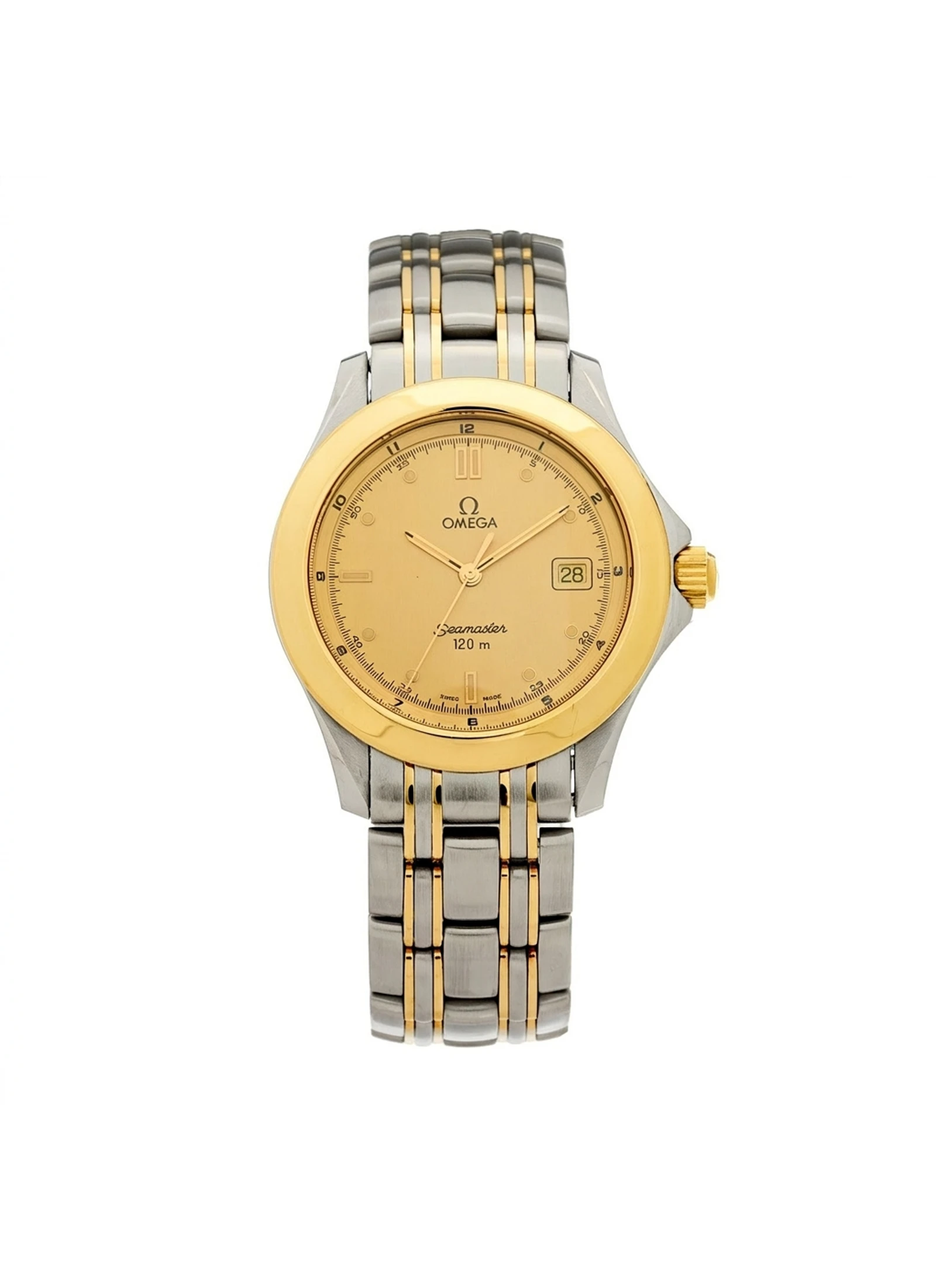 Omega Seamaster 120M 18K Gold Steel Quartz BF559121 2311.10