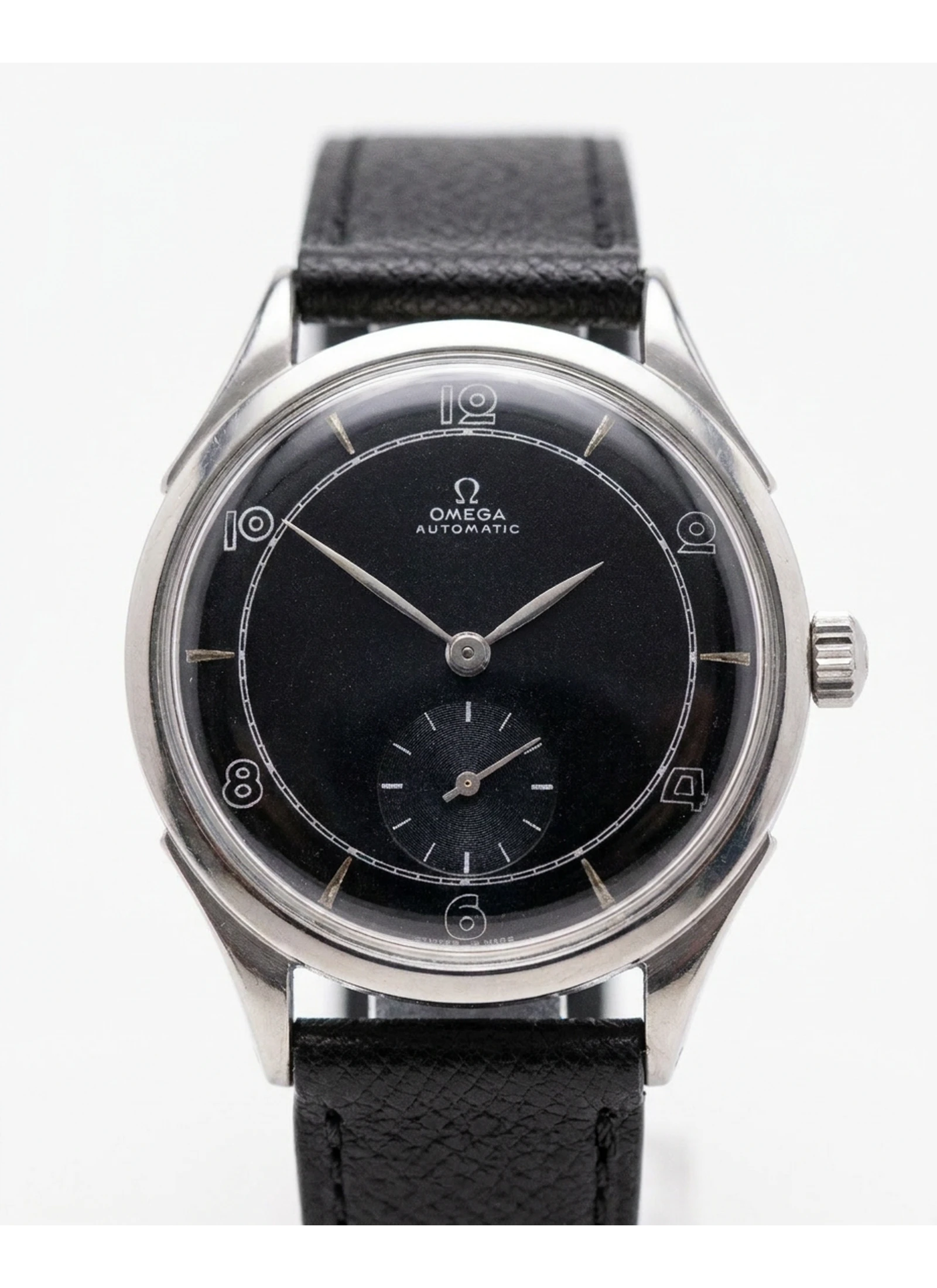 Omega Jumbo Size 2374 Cal. 30.10 Ra Pc 1946 Automatic Bumper Steel Case 35mm