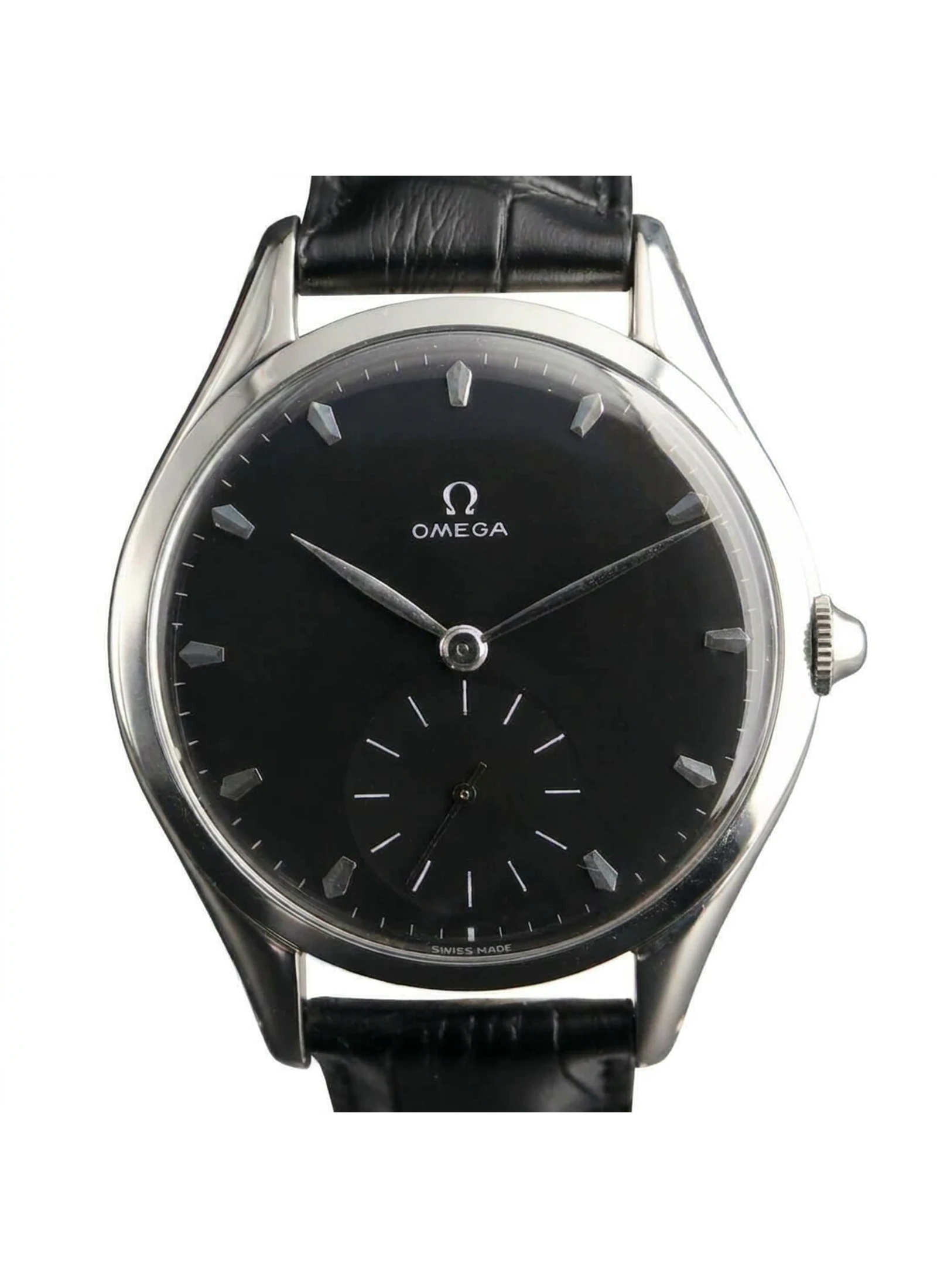 Omega 38mm Black Dial Oversize Jumbo 2505 2505-21