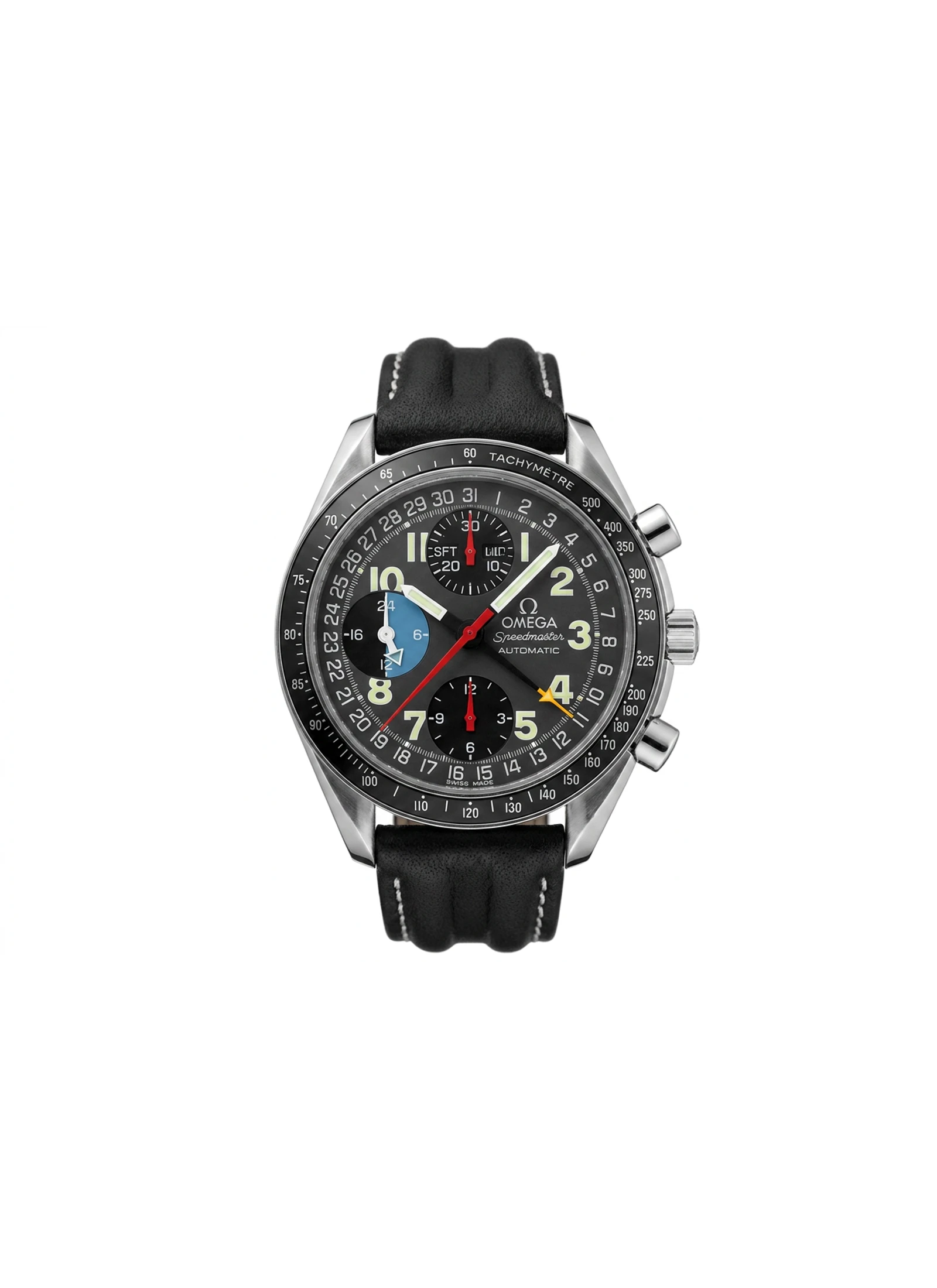 Omega Speedmaster Reduced “Schumacher” Racing (Yellow, Strap) 3810.12.40