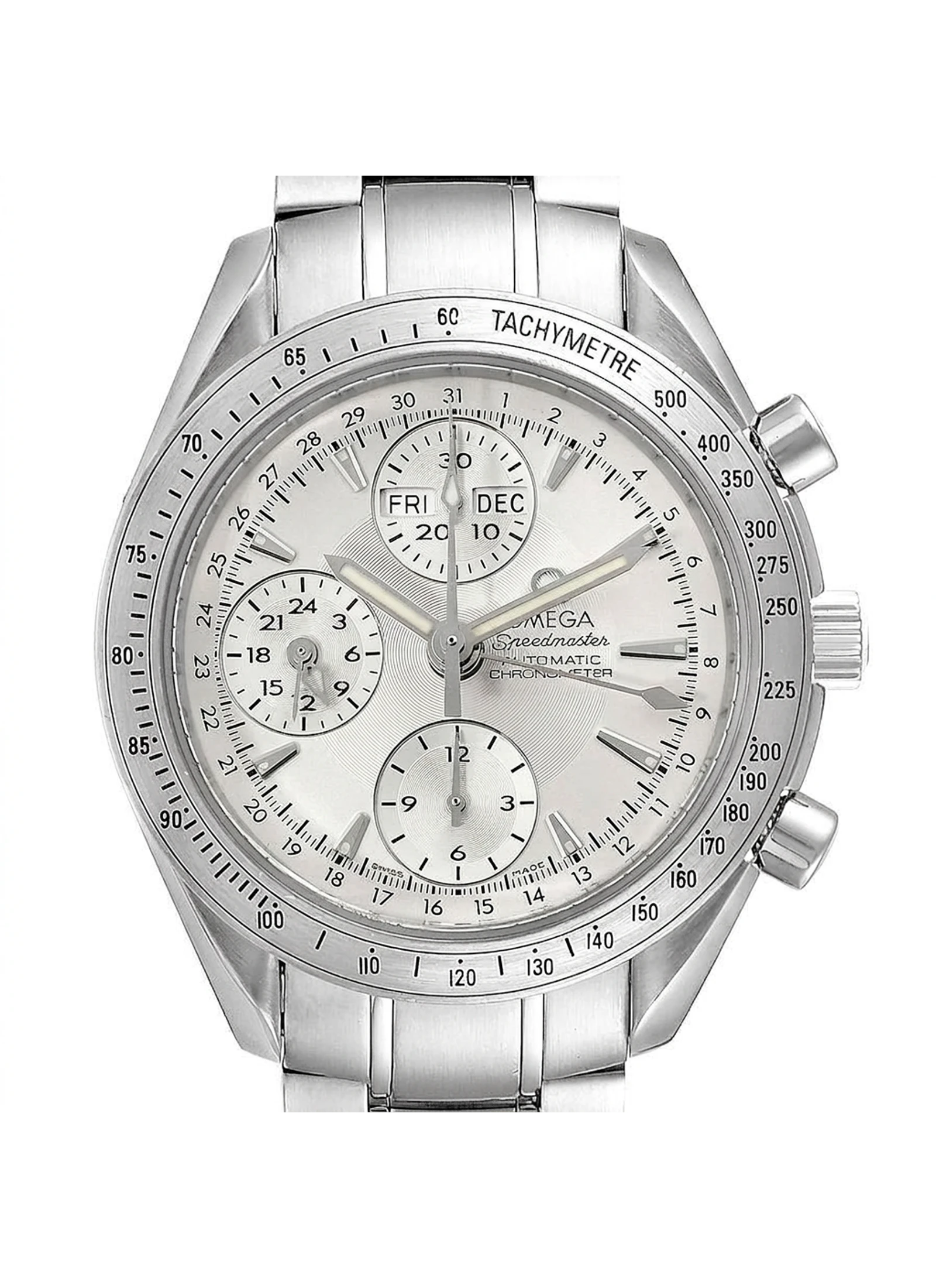 Omega Speedmaster Day-Date 40 (Silver) 3221.30.00