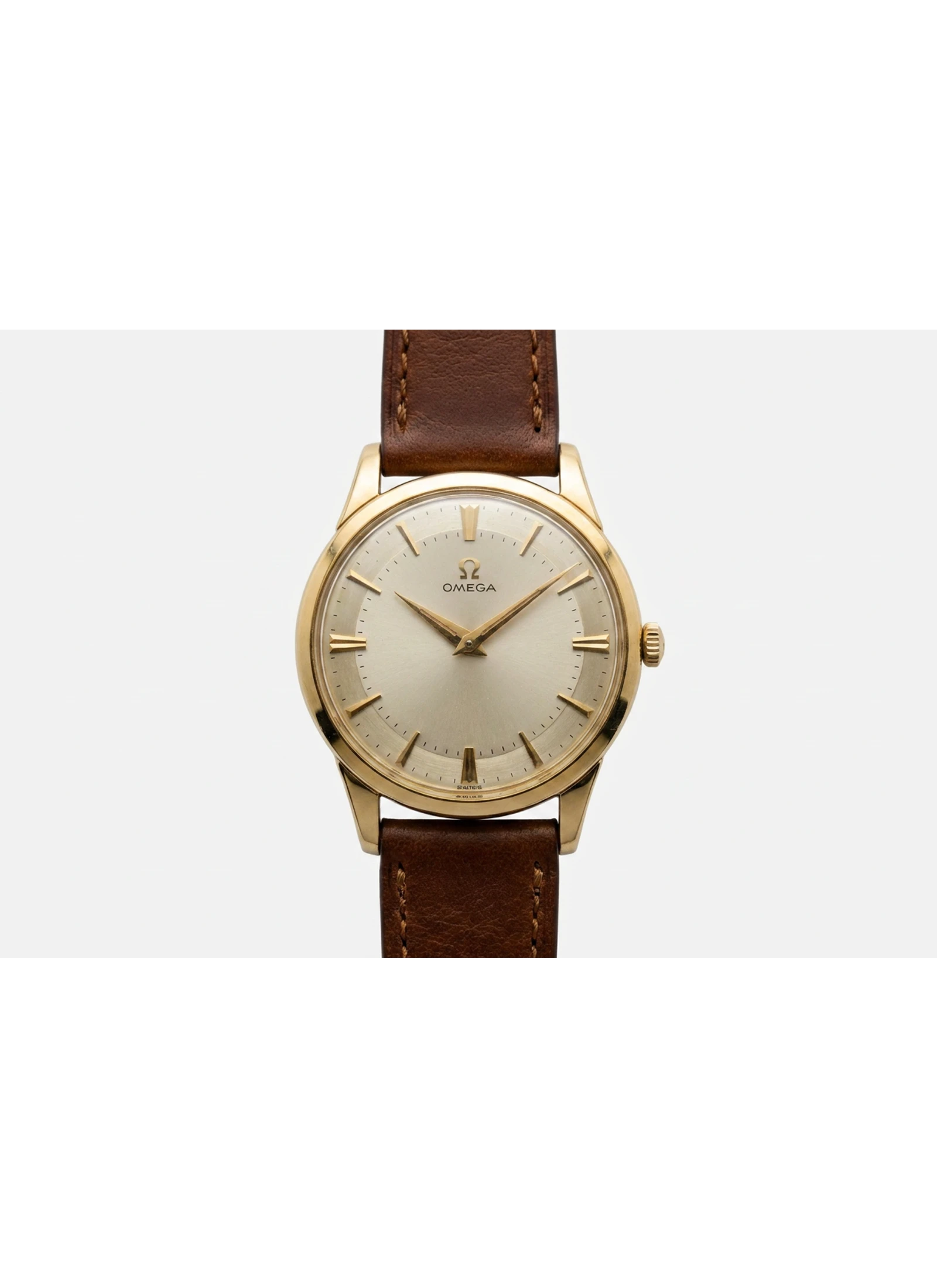 Omega 1970s Solid 9ct Gold 132.5017