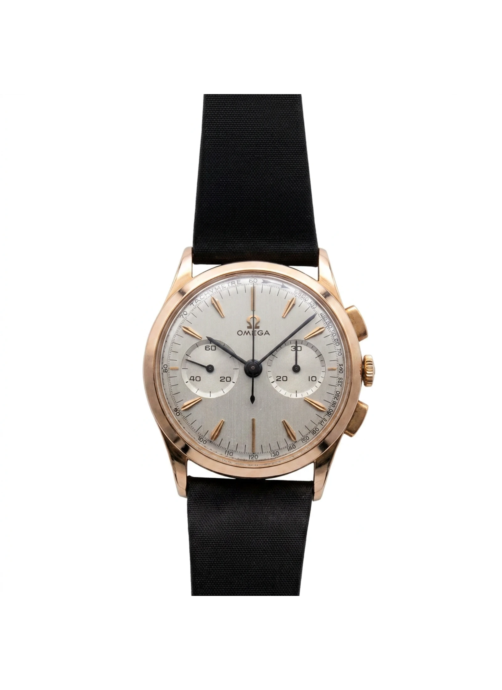 Omega Chronograph Rose gold 18kt OT 2872 cal. 320