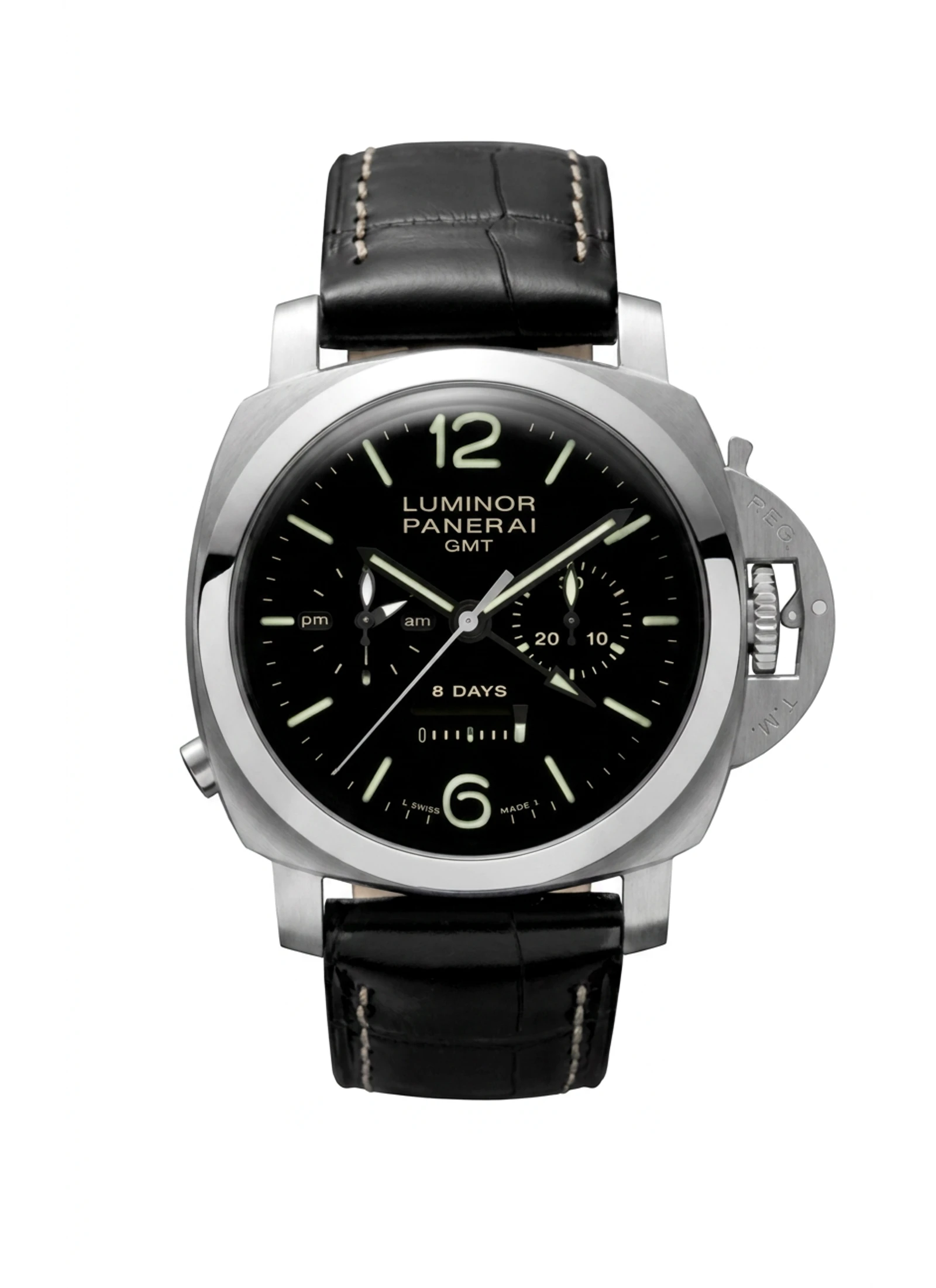 Panerai Luminor 1950 8 Days Chrono Monopulsante GMT PAM00275