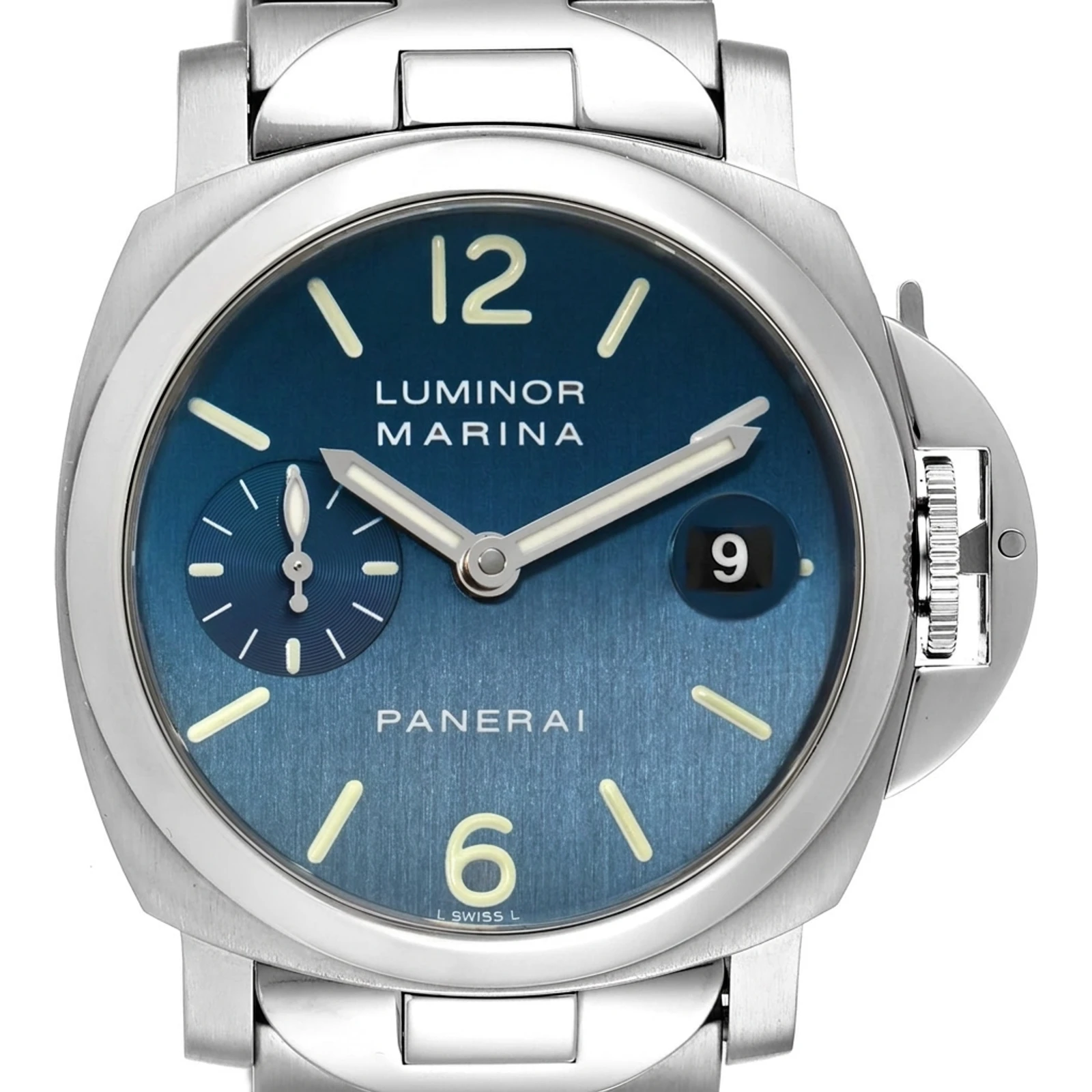 Panerai Luminor Marina 40mm Blue Dial PAM120 PAM00120