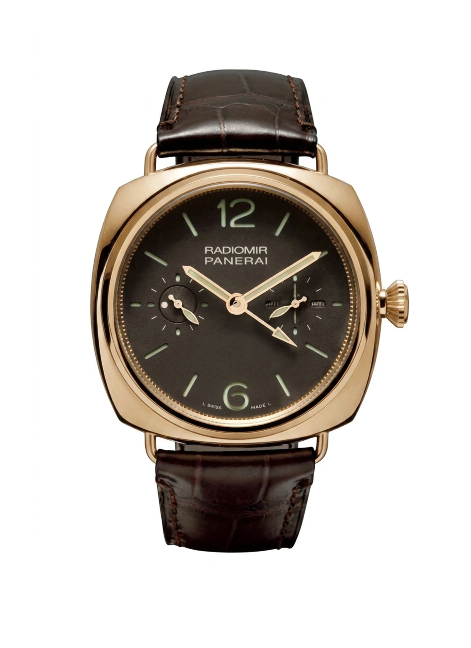 Panerai Radiomir TOURBILLON Gmt Ouro Rose 47mm Edição de 50 Unidades PAM00330