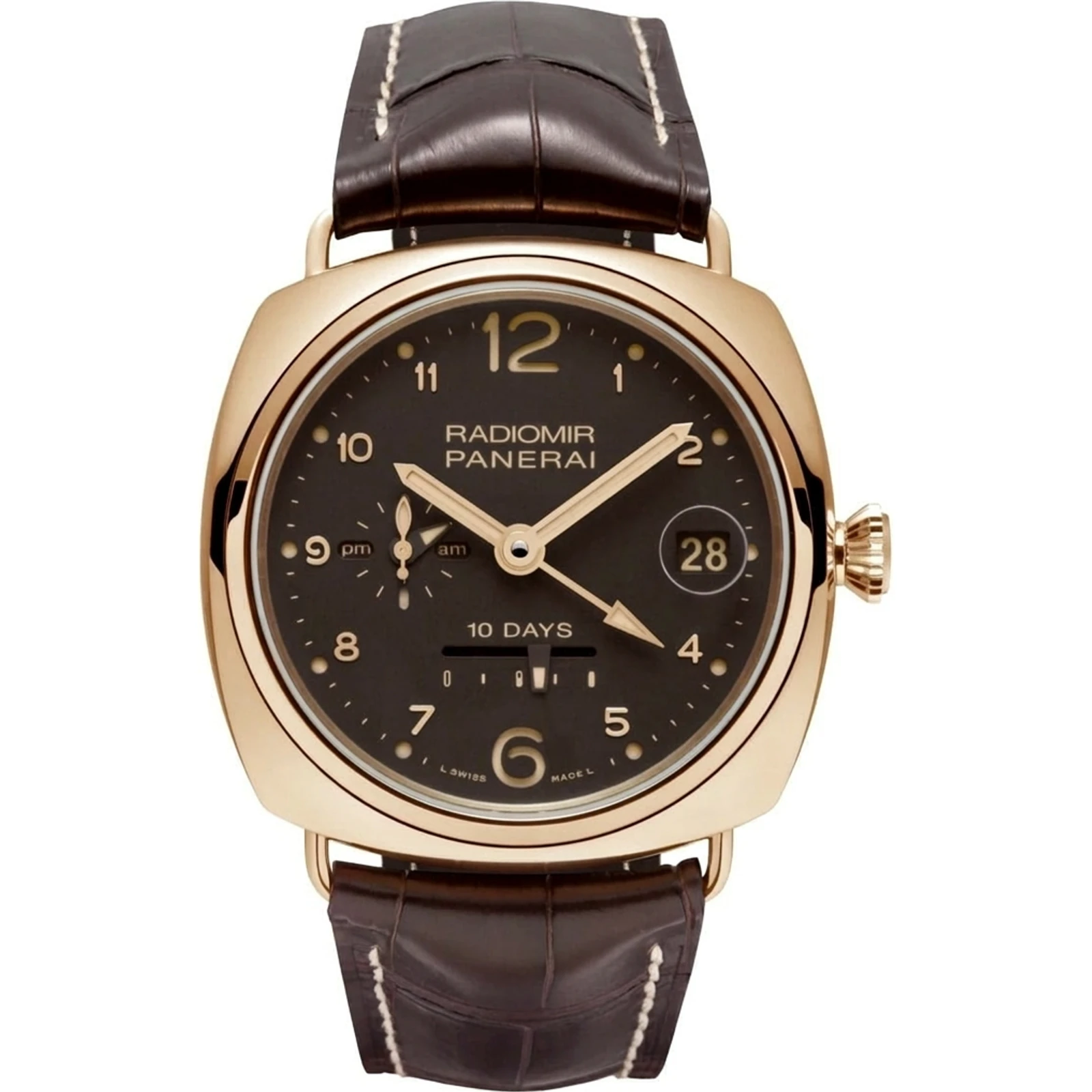Panerai Radiomir 10 Days GMT Automatic Ouro Rosé Edição Limitada 45mm PAM00497