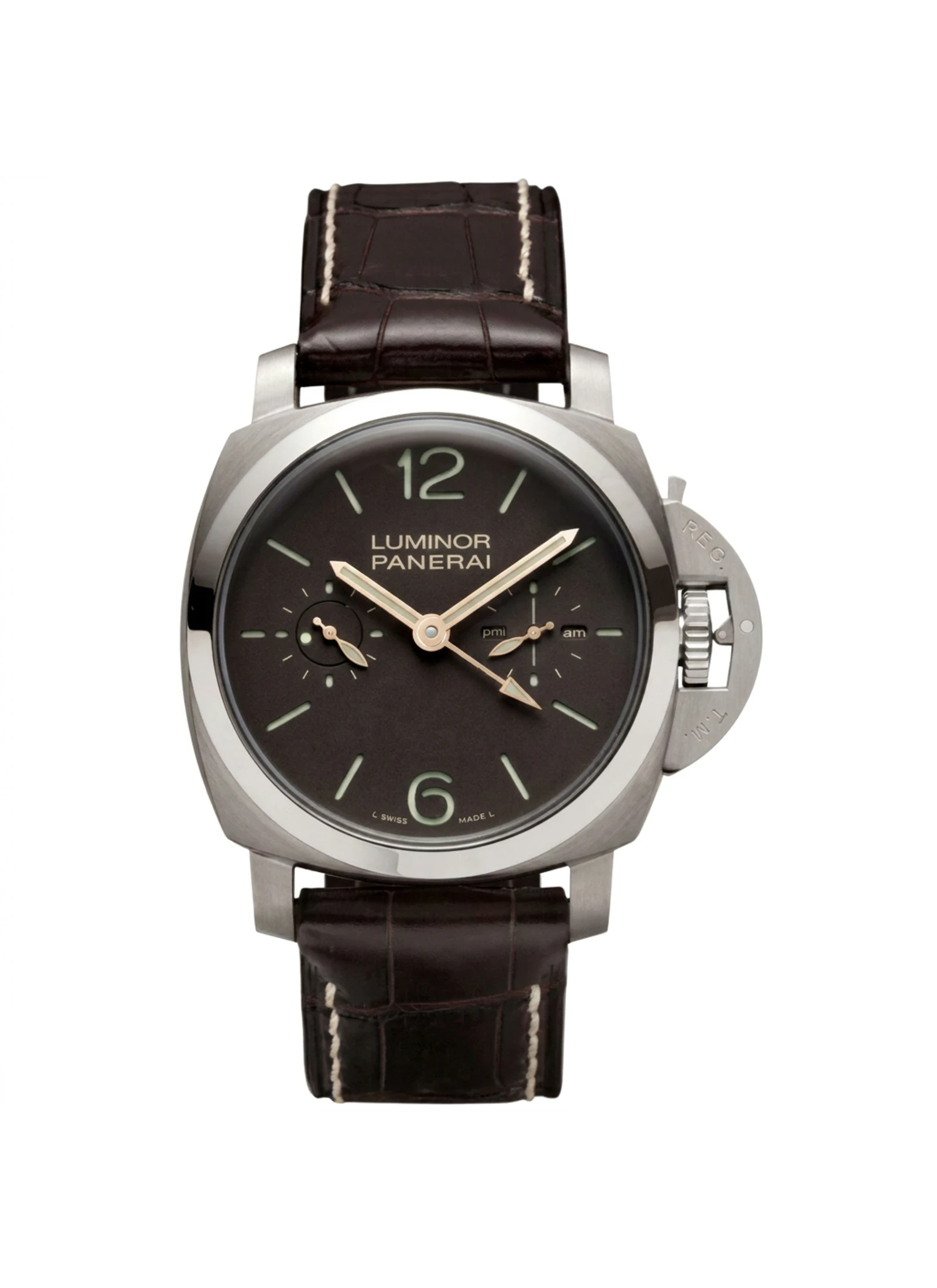 Panerai Special Editions Luminor 1950 Tourbillon GMT Titanium PAM 306 PAM00306