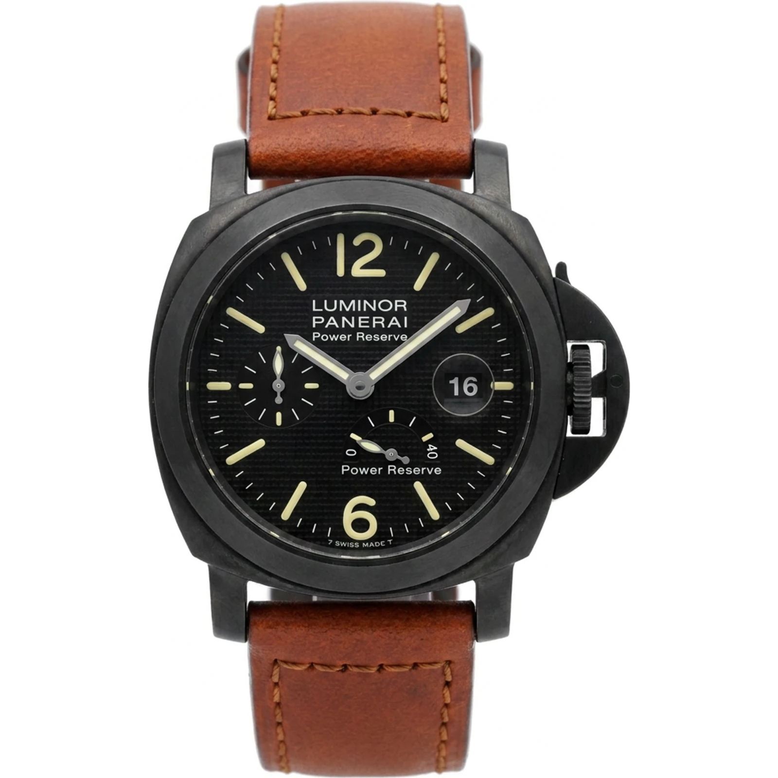 Panerai LUMINOR POWER RESERVE PVD A Serial first series PAM00028