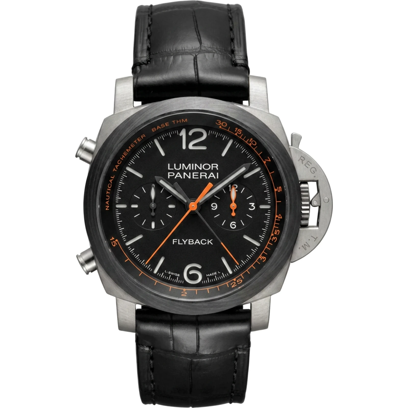 Panerai Luminor Chrono Flyback Zebra PAM01297