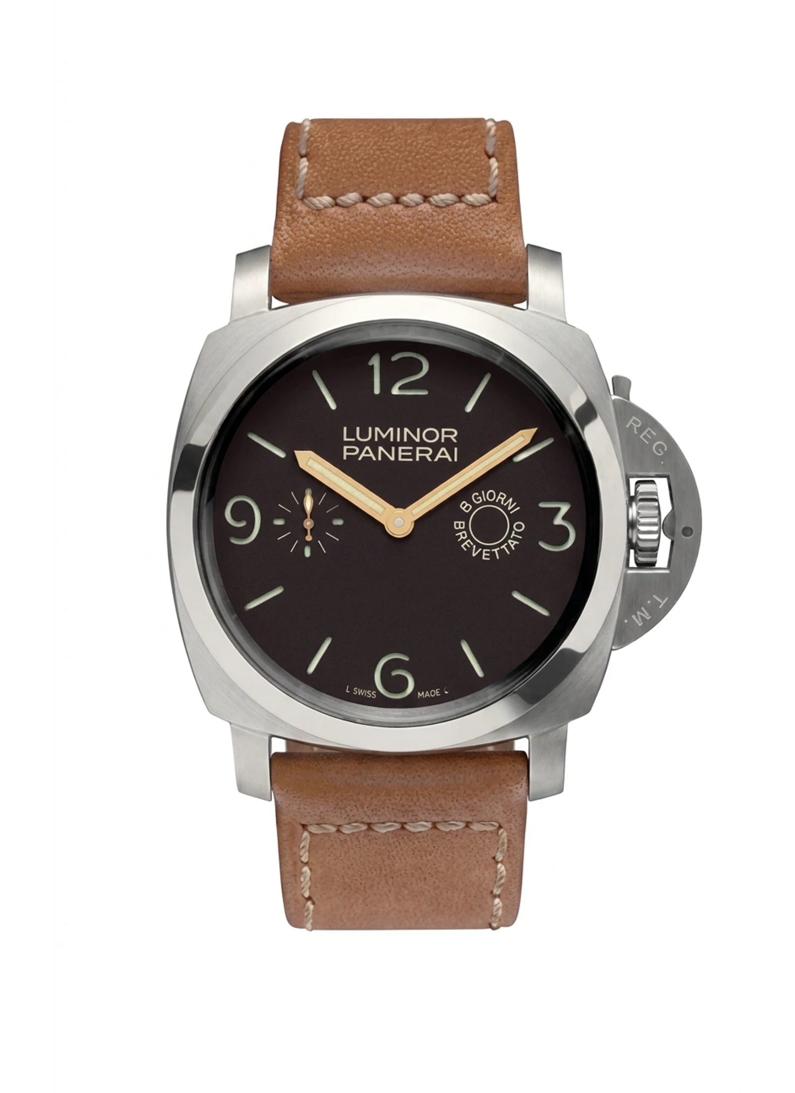 Panerai 2005 Special Editions Luminor 1950 8 Days 47mm PAM00203 PAM203 Angelus 240 Movement