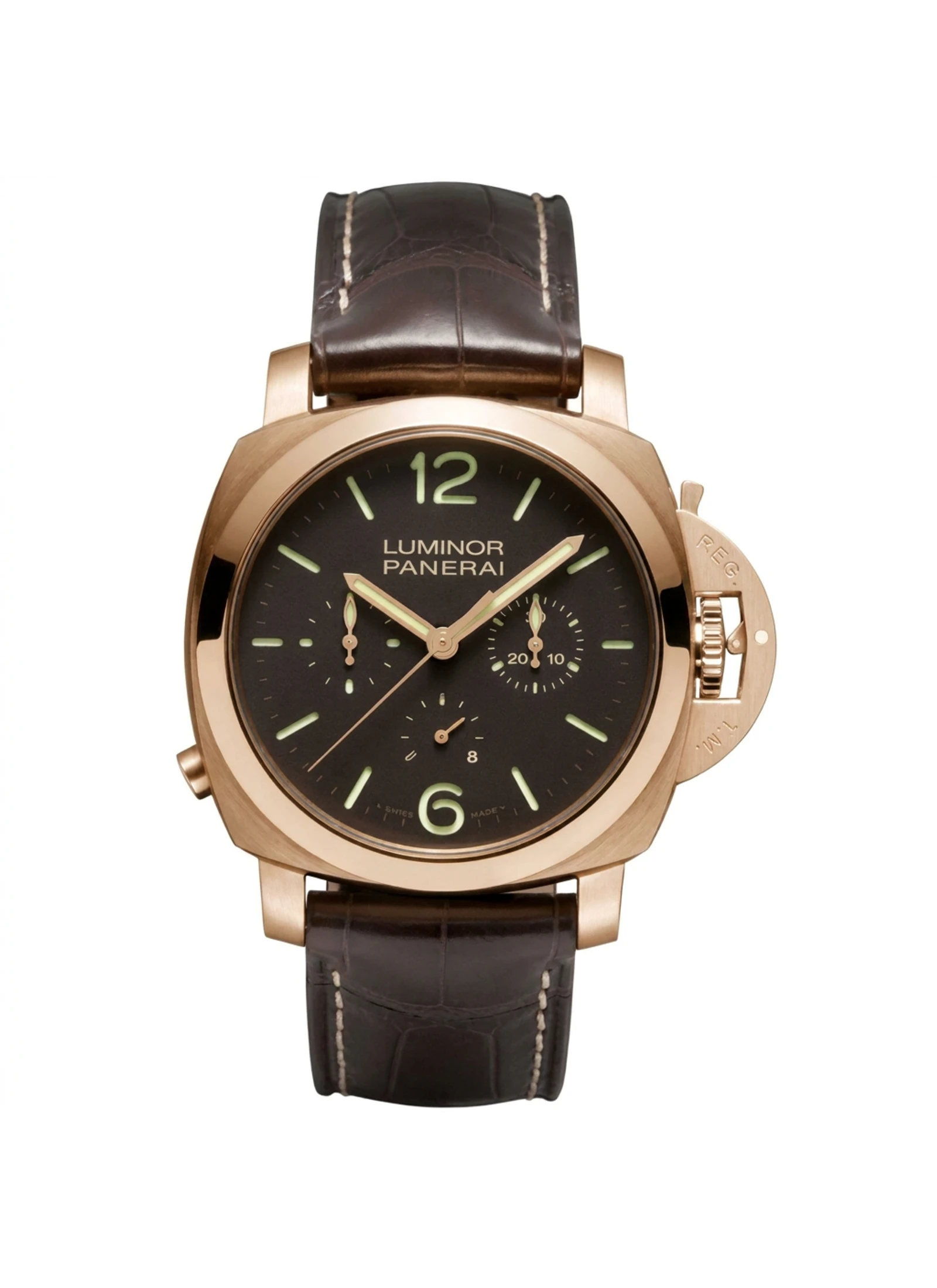 Panerai Luminor 1950 Monopulsante 8 Days 18kt 750 Gold/Pam00344
