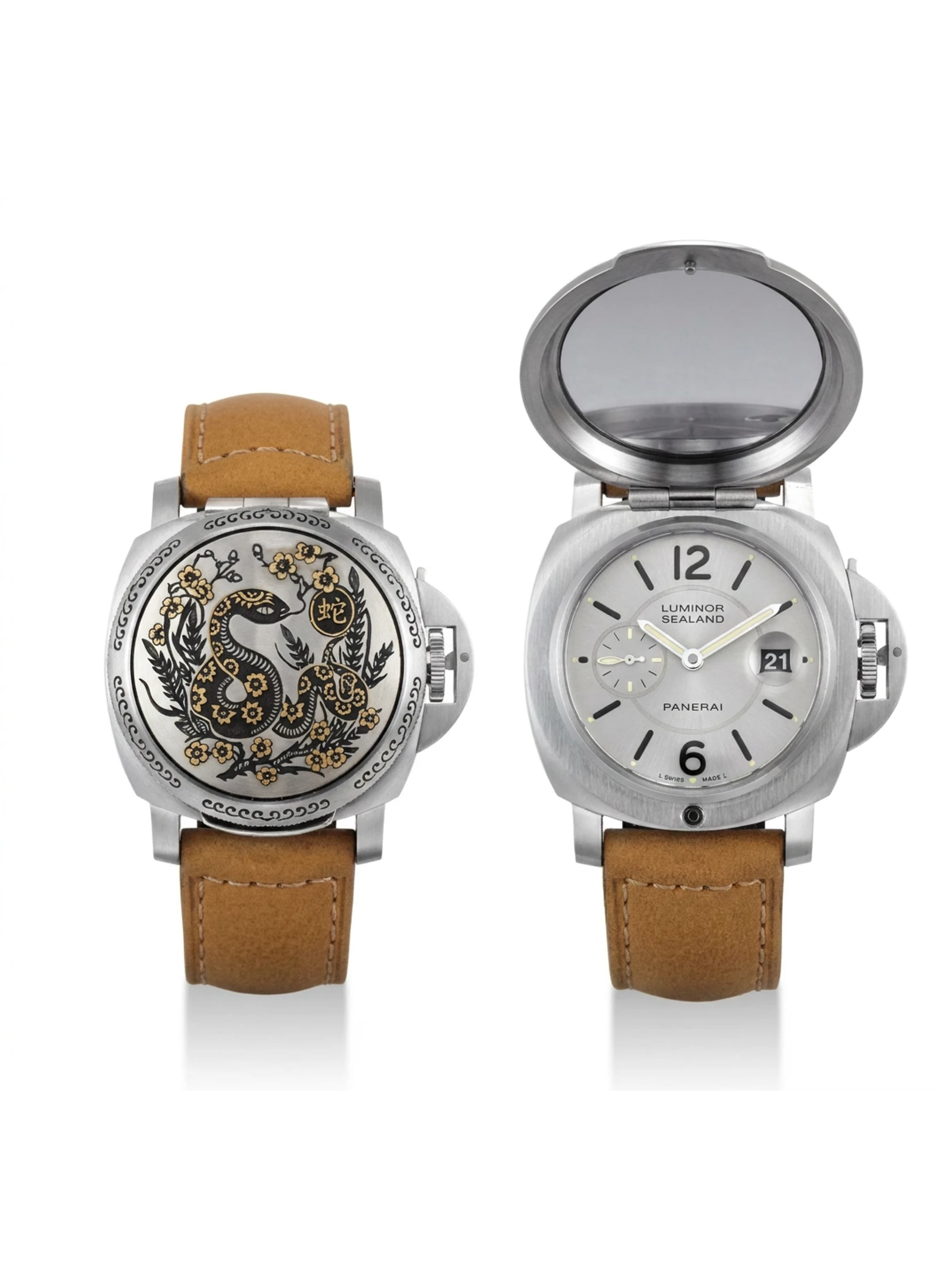 Panerai Luminor Sealand Year of the Snake Steel PAM00842 Automatic