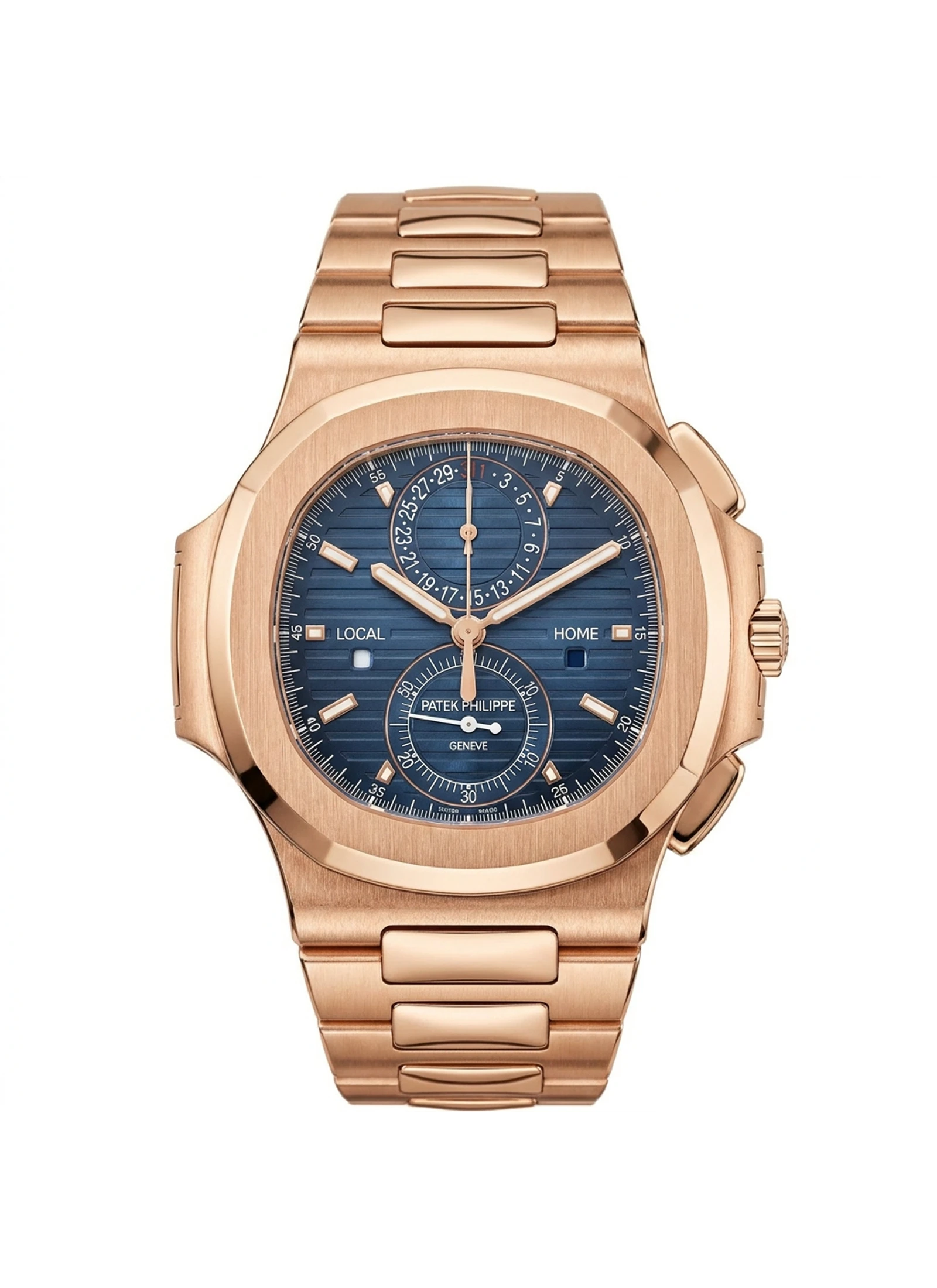 Patek Philippe Nautilus Flyback Chronograph Travel Time 5990/1R-001