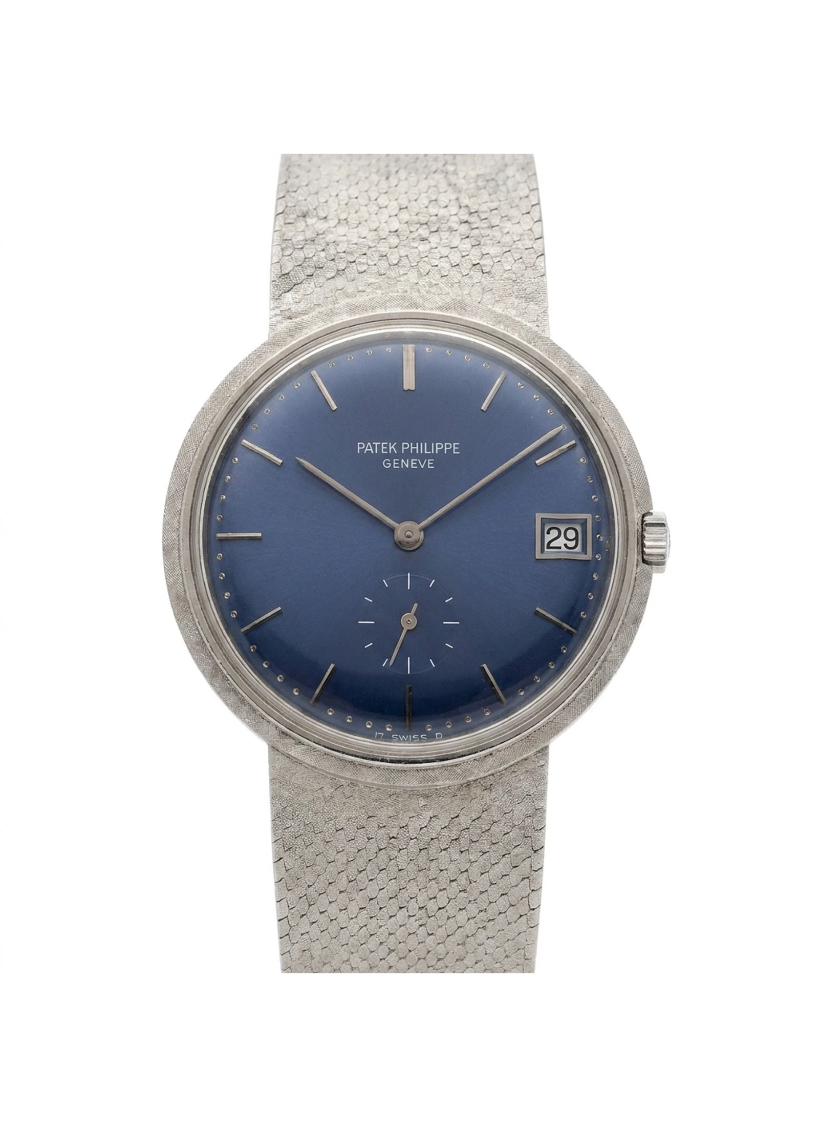 Patek Philippe Calatrava 3445-6 Full Yellow Gold 18kt Golden Dial 35mm 1965