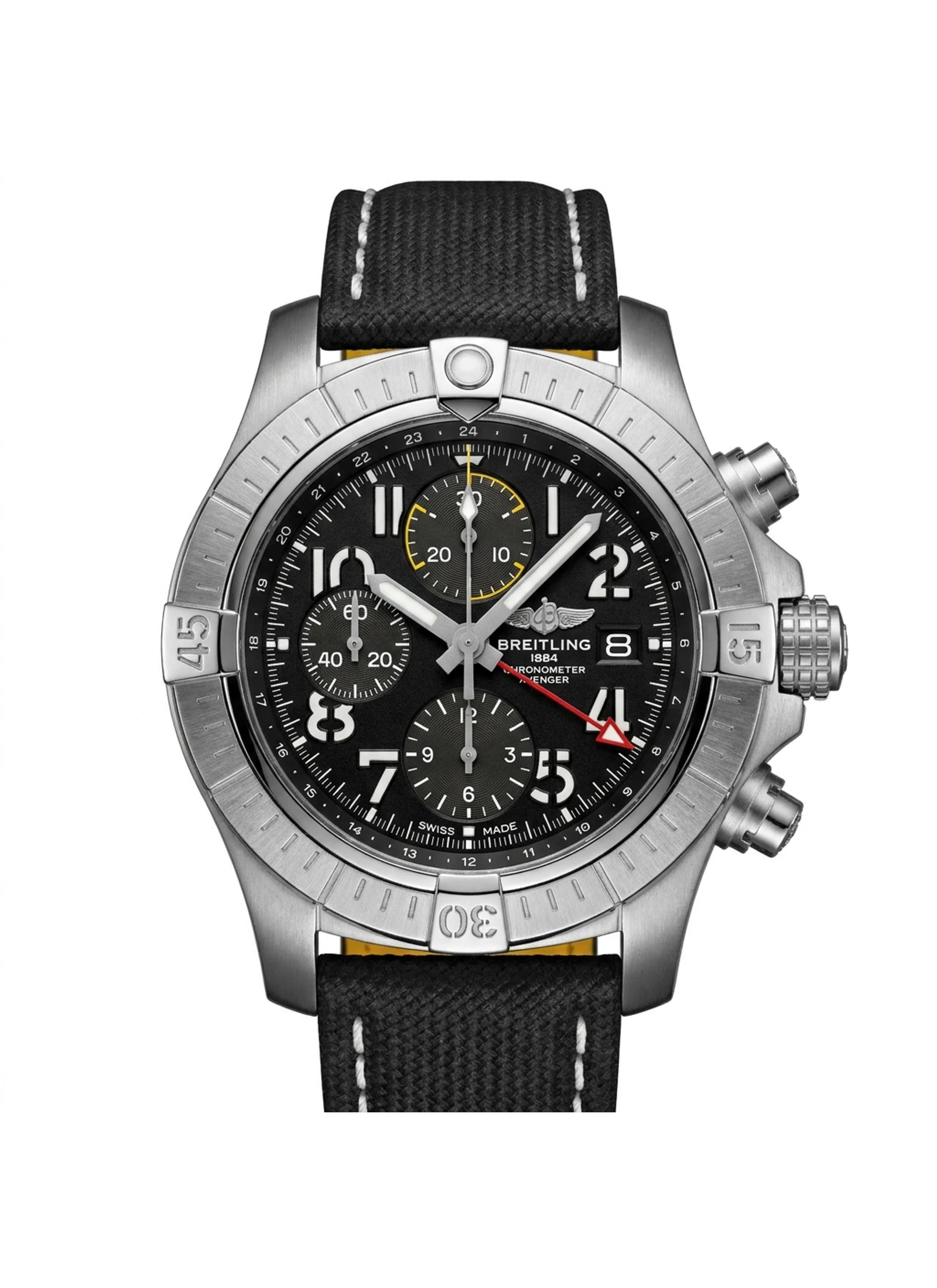Breitling Avenger Chronograph GMT 45 A24315101B1X1
