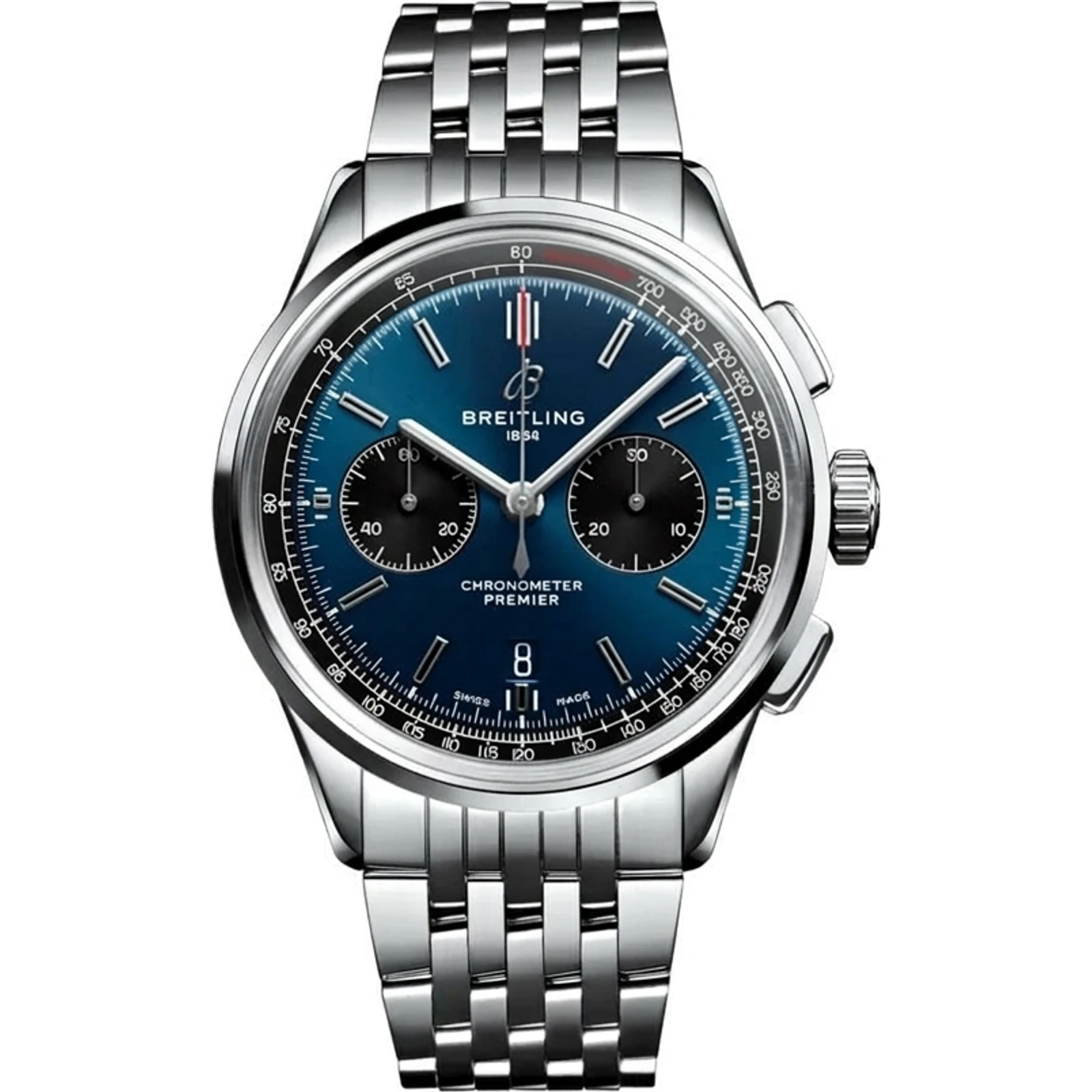 Breitling AB0118221C1A1 Premier Chronograph Blue Dial Watch