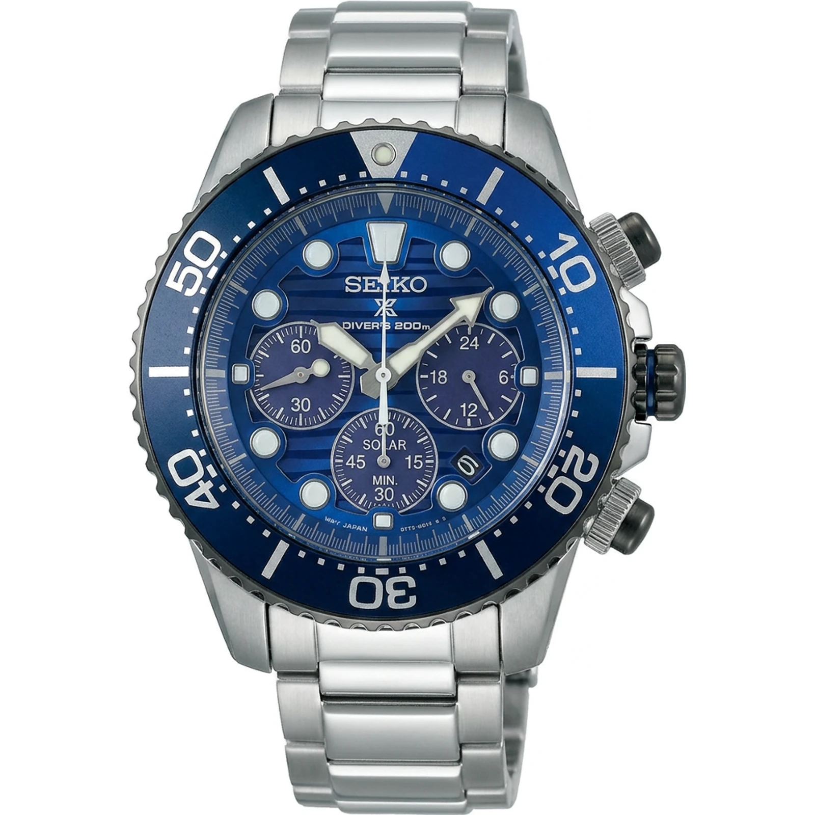 Seiko International Edition Prospex Chronograph Diver 200 SSC701P1 SSC675P1