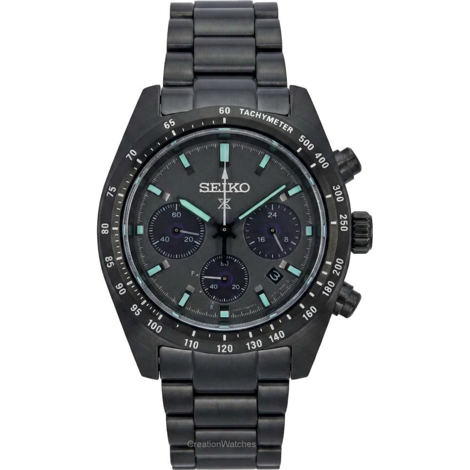 Seiko International Edition Prospex The Black Series Solar Chronograph SSC917P1