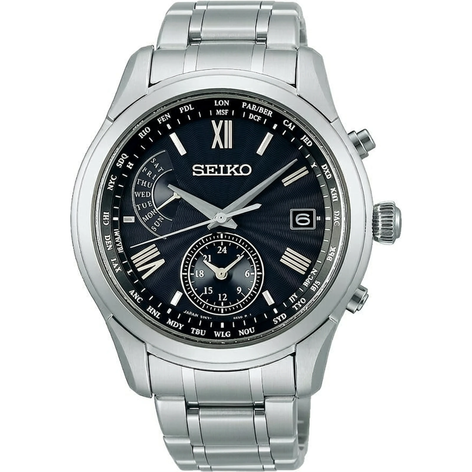 Seiko Brightz Japan Edition Brightz Radio Sync Solar Titanium SAGA309