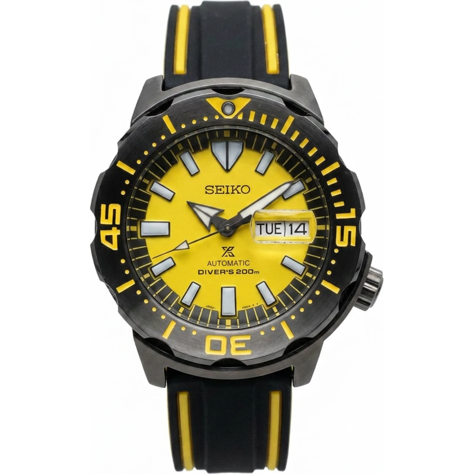 Seiko International Edition Monster Automatic SRPF35K1 Yellow
