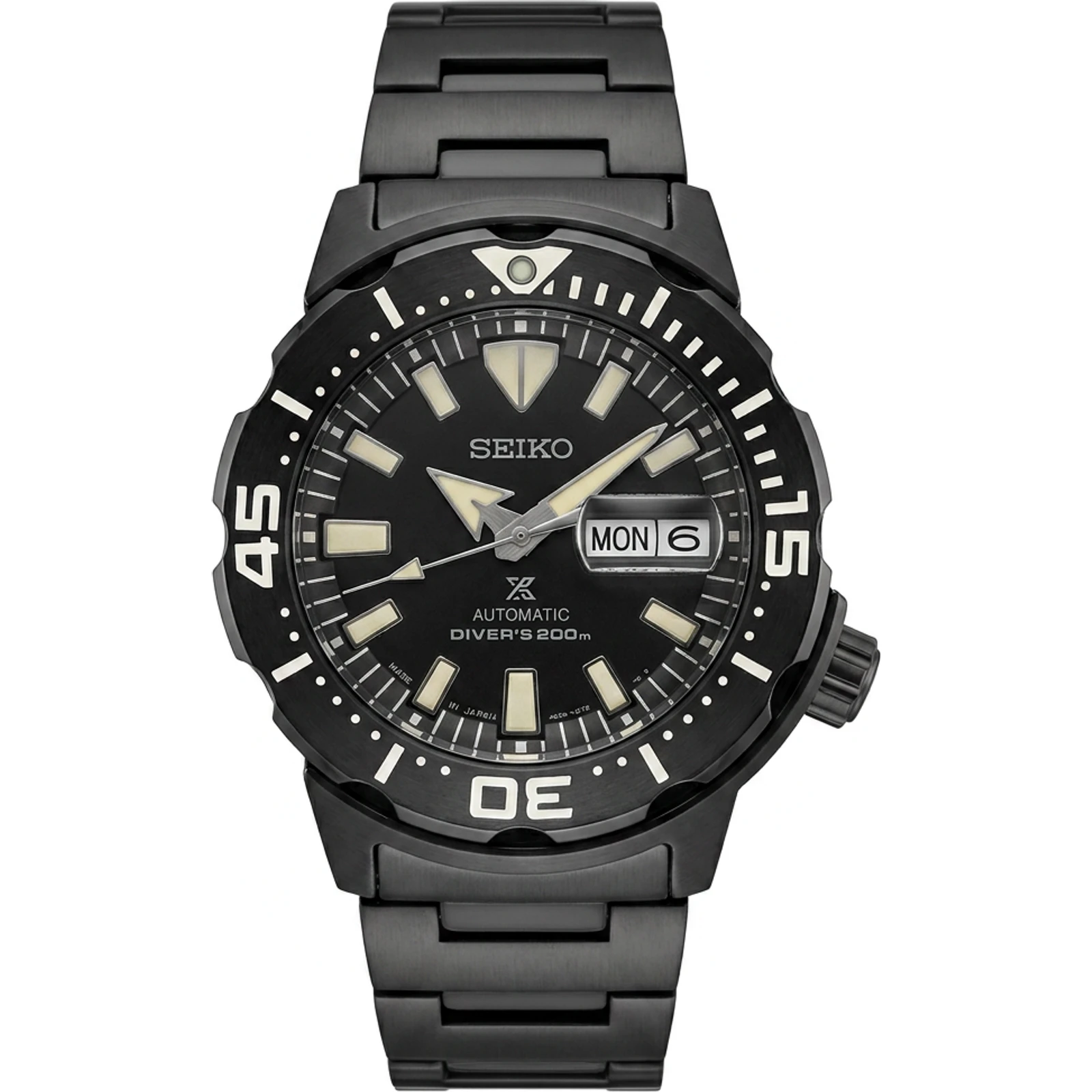 Seiko Japan Edition Monster Automatic SBDY037 Black 4th Gen