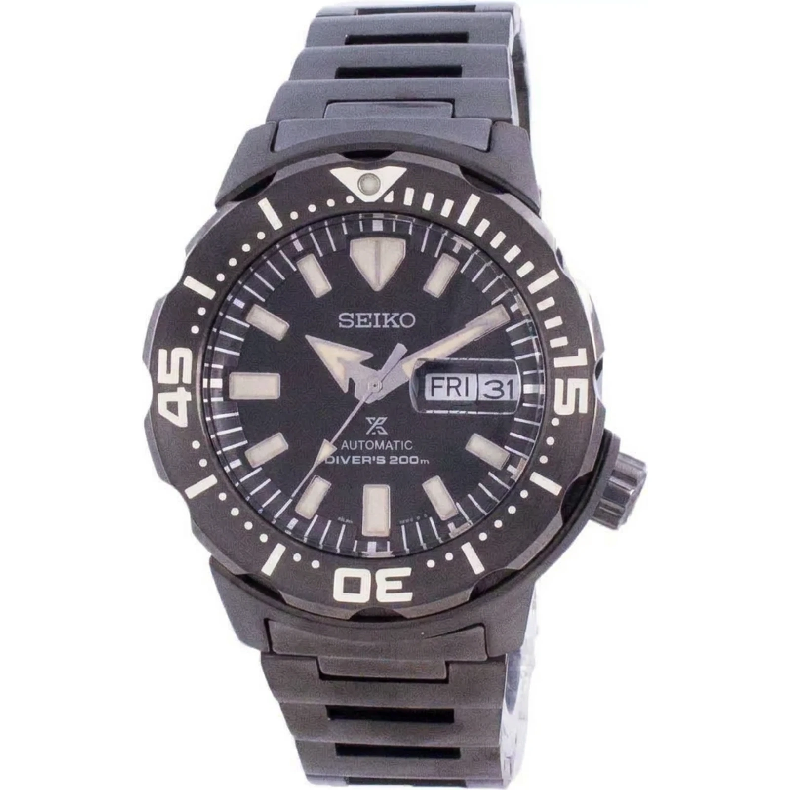 Seiko International Edition Monster Auto SRPD29K1 4th Gen Black