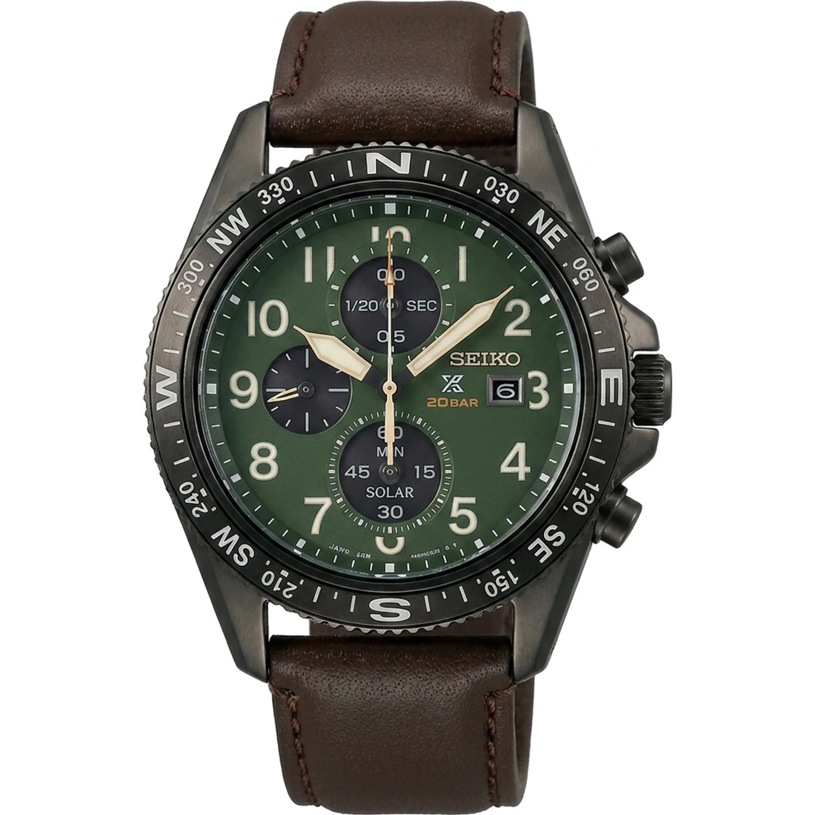 Seiko Men's SSC739P1 Prospex Solar Chronograph Watch