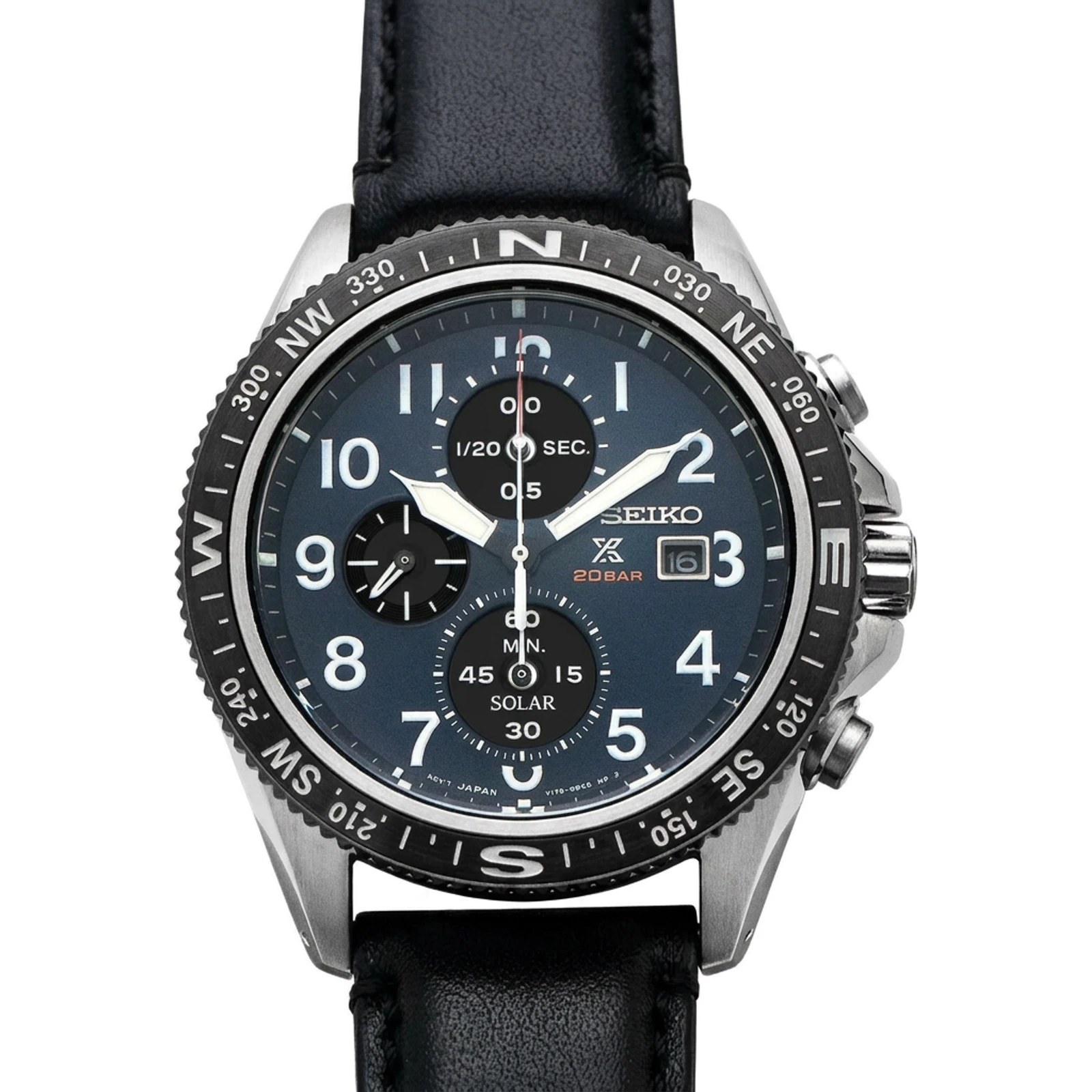Seiko Men's SSC737P1 Prospex Solar Chronograph Watch