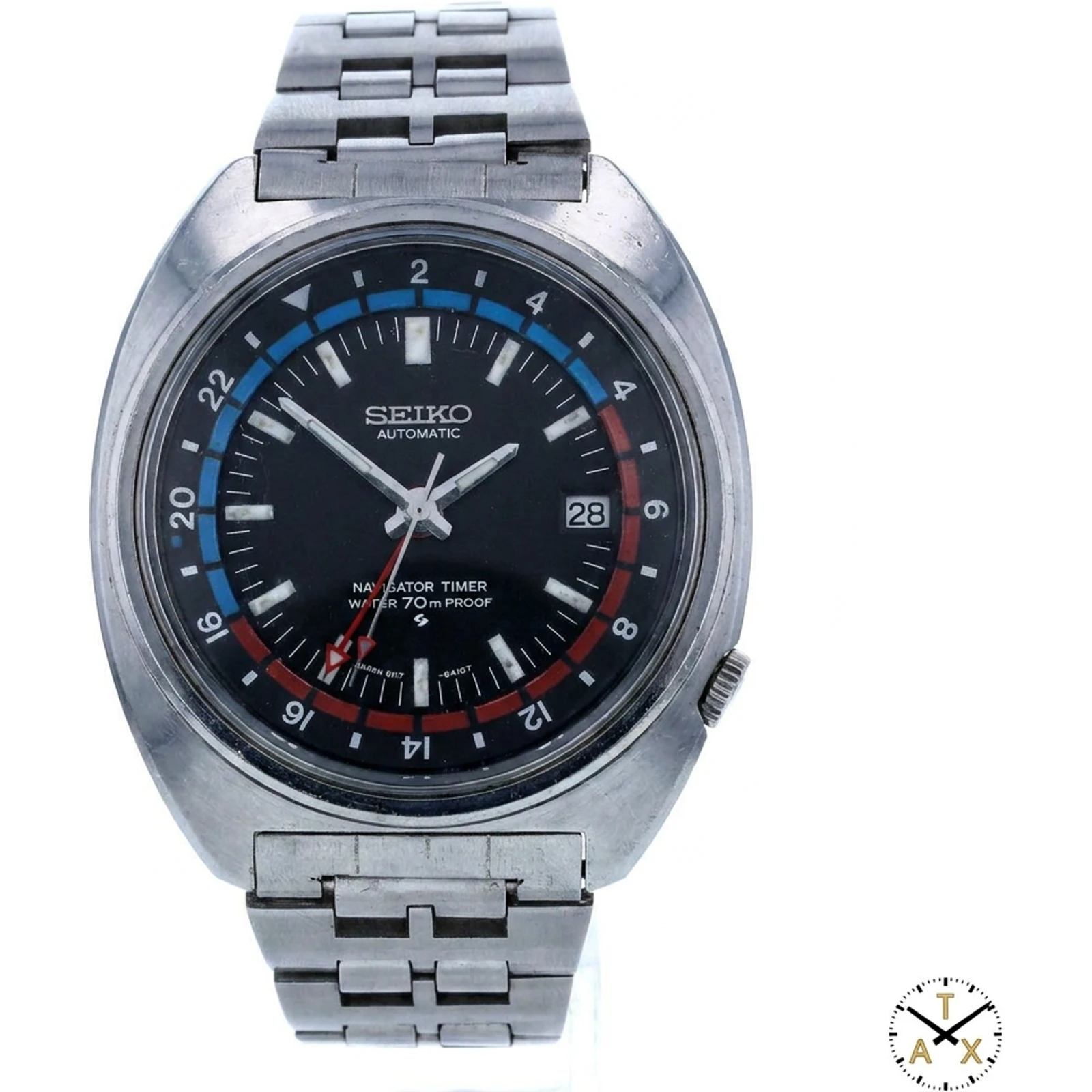 Seiko Navigator Timer GMT Automatic 6117-6410